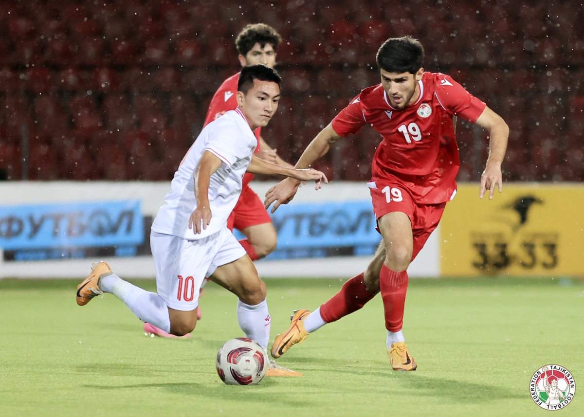 bỏ lỡ nhiều cơ hội, u23 việt nam bị u23 tajikistan cầm hòa hình ảnh 1 Bỏ lỡ nhiều cơ hội, U23 Việt Nam bị U23 Tajikistan cầm hòa