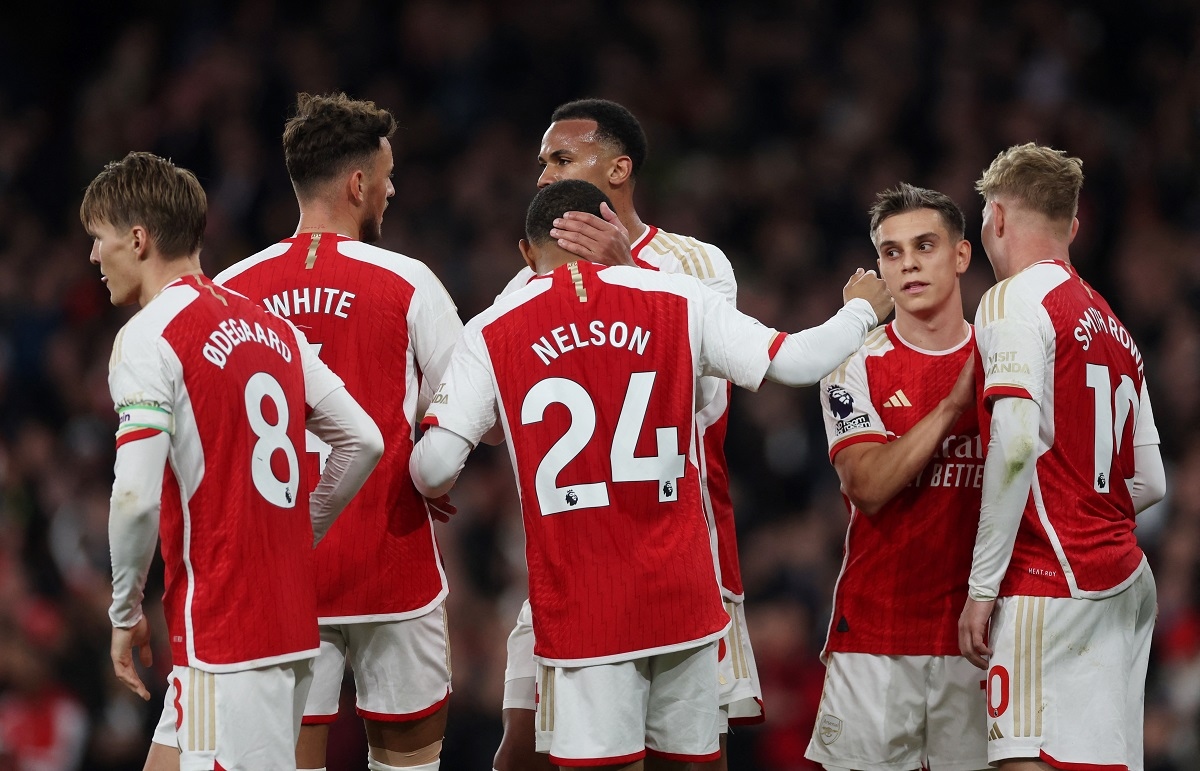 bảng xếp hạng ngoại hạng anh mới nhất arsenal dẫn đầu, man city đuổi gắt gao hình ảnh 1 Bảng xếp hạng Ngoại hạng Anh mới nhất: Arsenal dẫn đầu, Man City đuổi gắt gao
