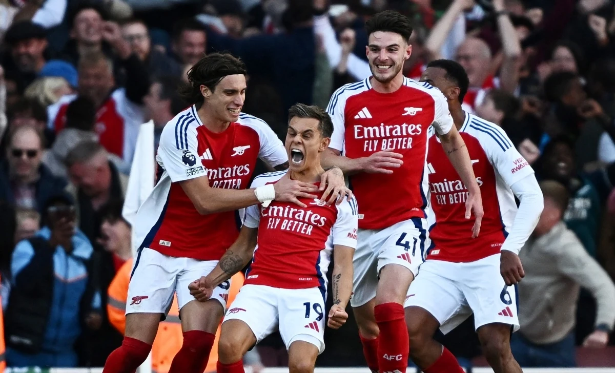 kết quả vòng 6 ngoại hạng anh arsenal thắng kịch tính leicester city hình ảnh 2 Kết quả vòng 6 Ngoại hạng Anh: Arsenal thắng kịch tính Leicester City, Palmer ghi 4 bàn, Chelsea thắng ngược Brighton