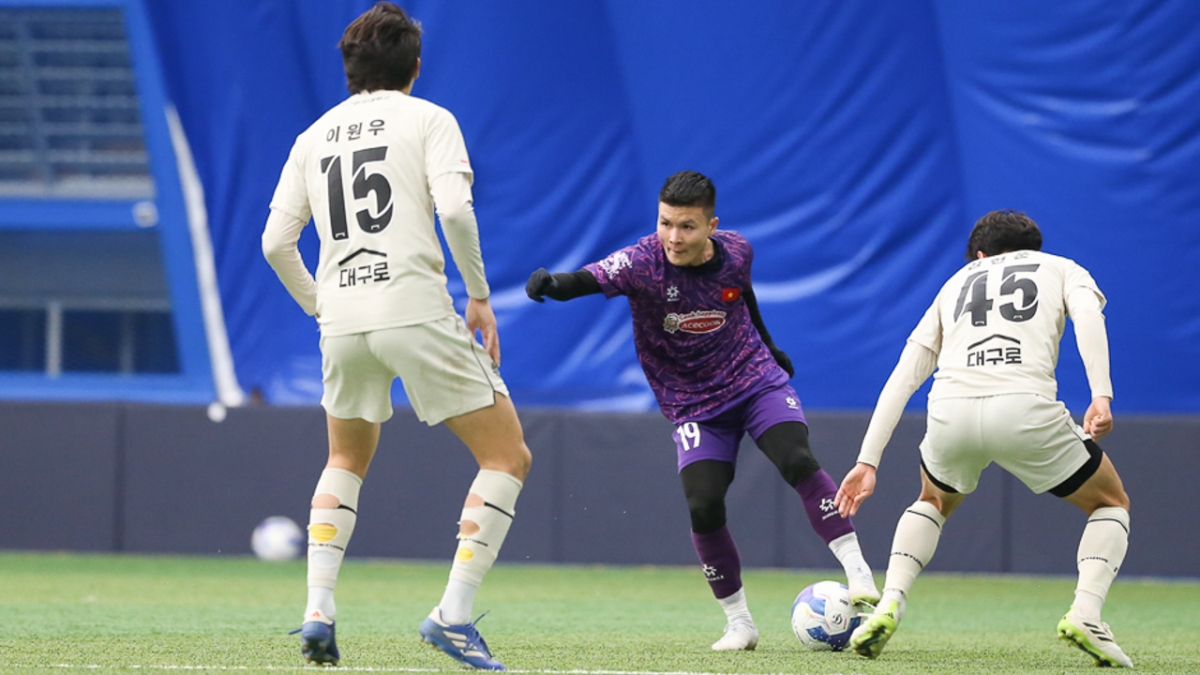 quang hải ghi bàn, Đt việt nam giành chiến thắng trước đại diện k-league hình ảnh 5 Quang Hải ghi bàn, ĐT Việt Nam giành chiến thắng trước đại diện K-League