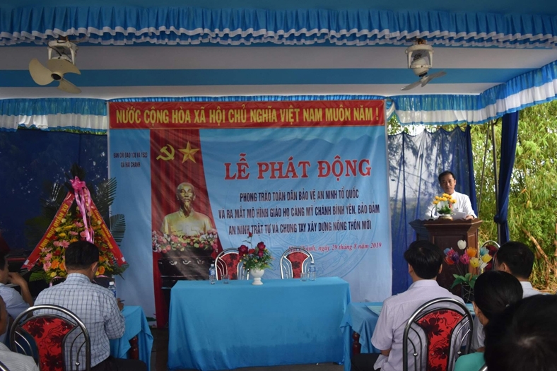Hiệu quả từ mô hình “Xứ đạo bình yên”