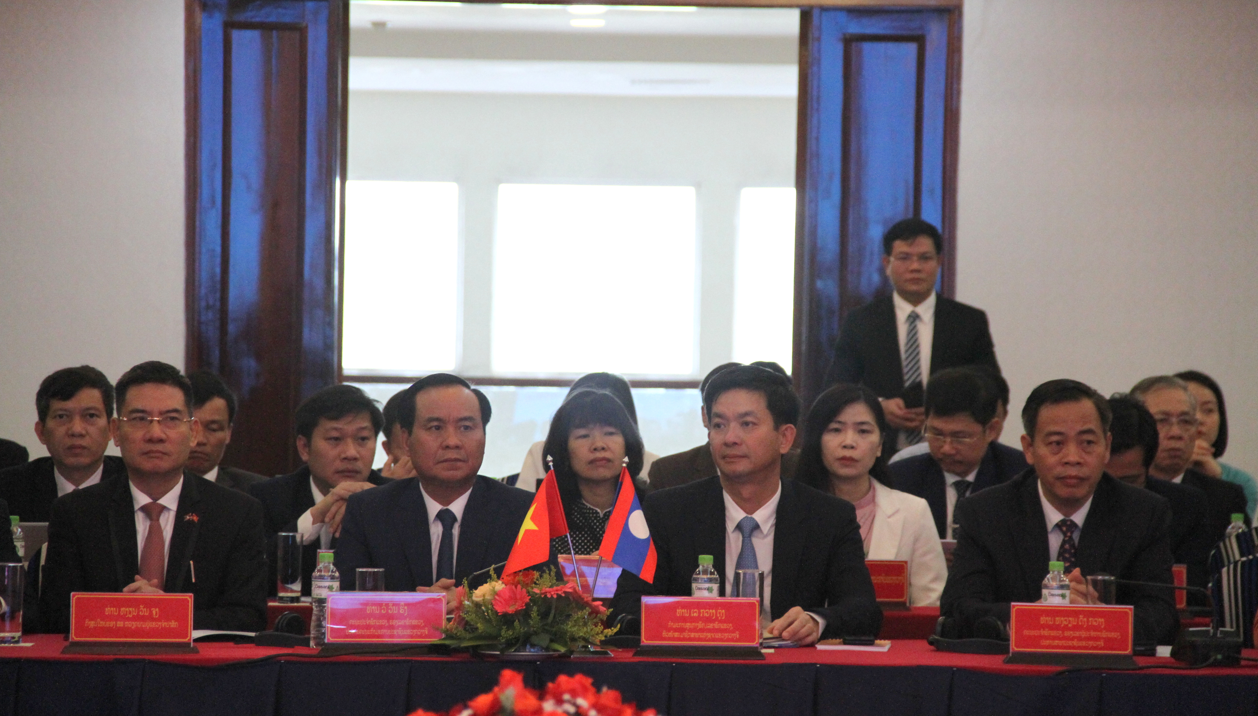 Hội đàm cấp cao 3 tỉnh Quảng Trị - Savannakhet -Salavan