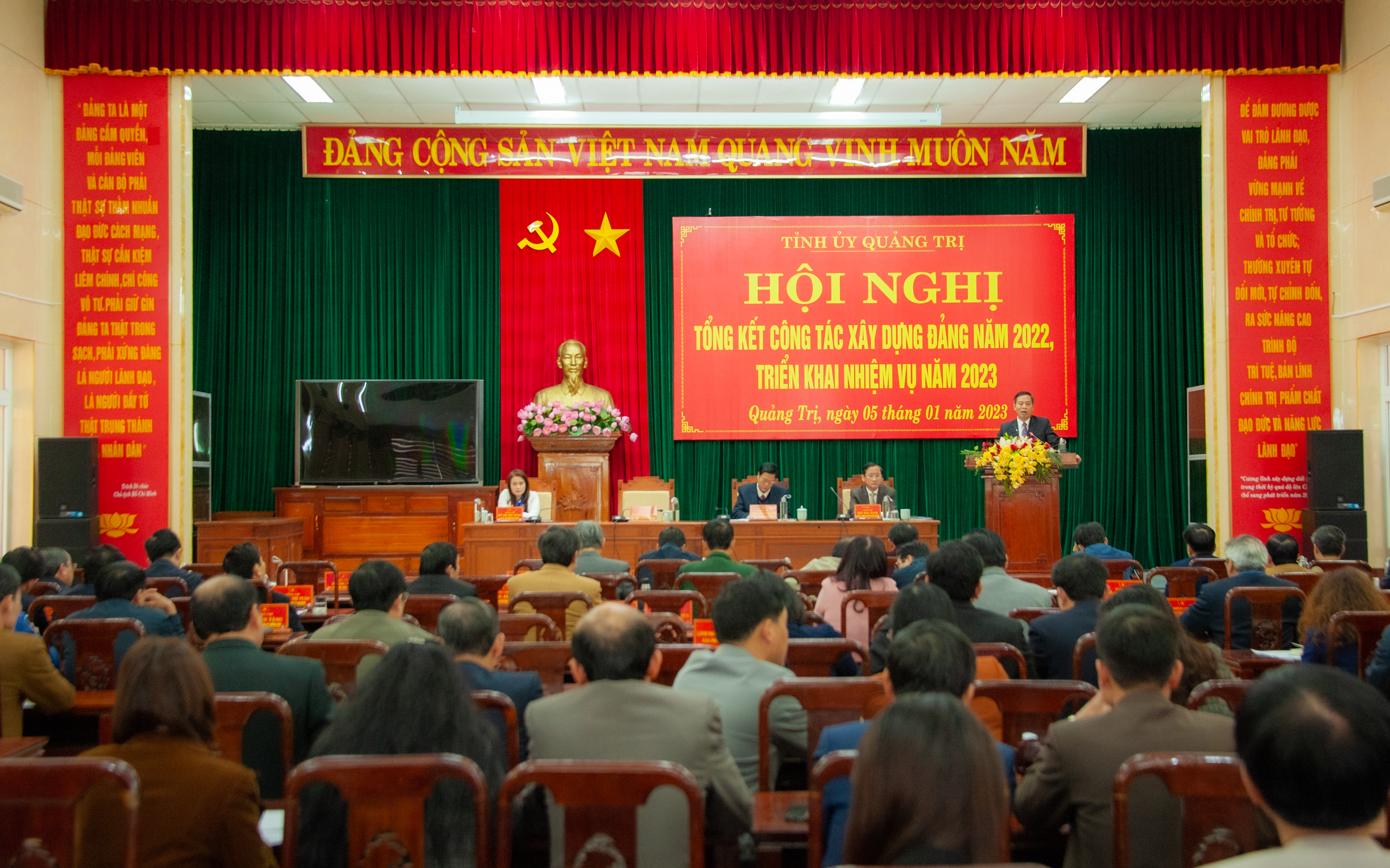 Ban Thường vụ Tỉnh ủy triển khai nhiệm vụ công tác xây dựng Đảng năm 2023