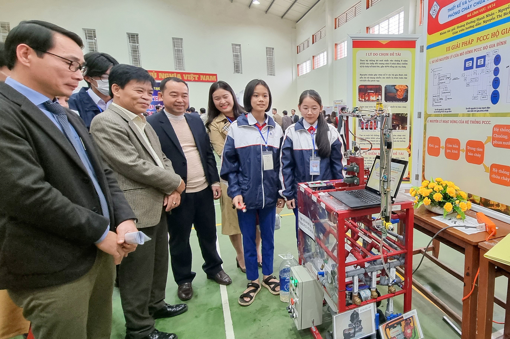 107 dự án tham gia cuộc thi Khoa học kỹ thuật học sinh trung học cấp tỉnh
