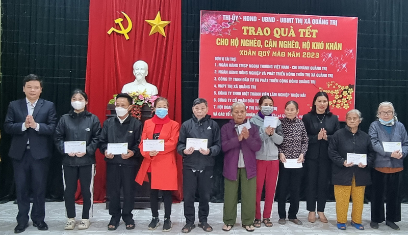 Quan tâm chăm lo Tết cho người nghèo ở thị xã Quảng Trị