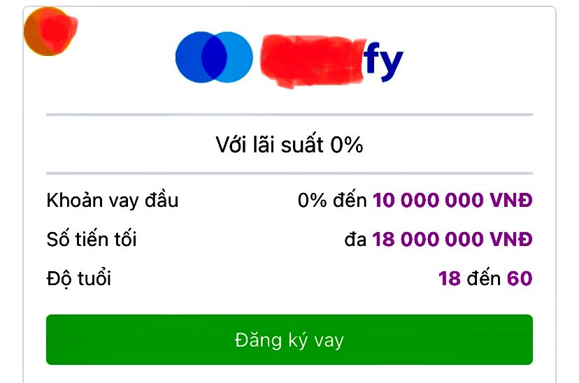 Giả danh nhân viên ngân hàng cho vay lãi suất 0% để lừa đảo chiếm đoạt tài sản