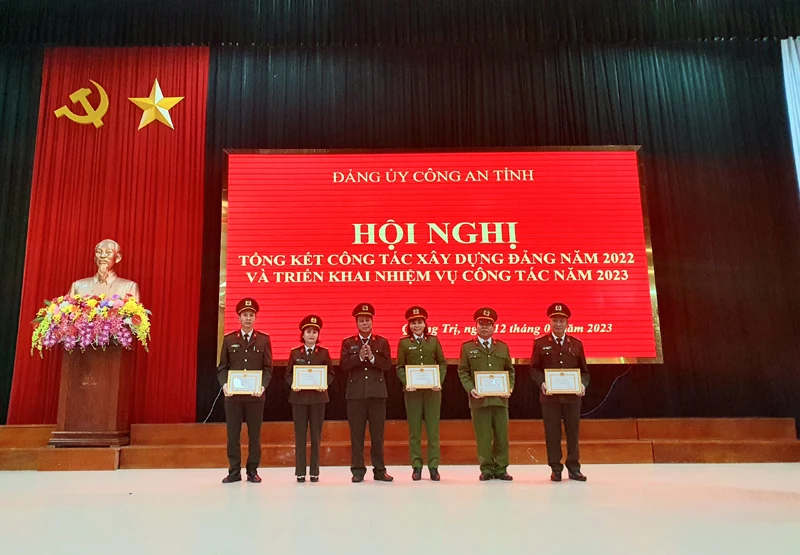 Đảng bộ Công an tỉnh Chú trọng đổi mới công tác xây dựng, chỉnh đốn Đảng