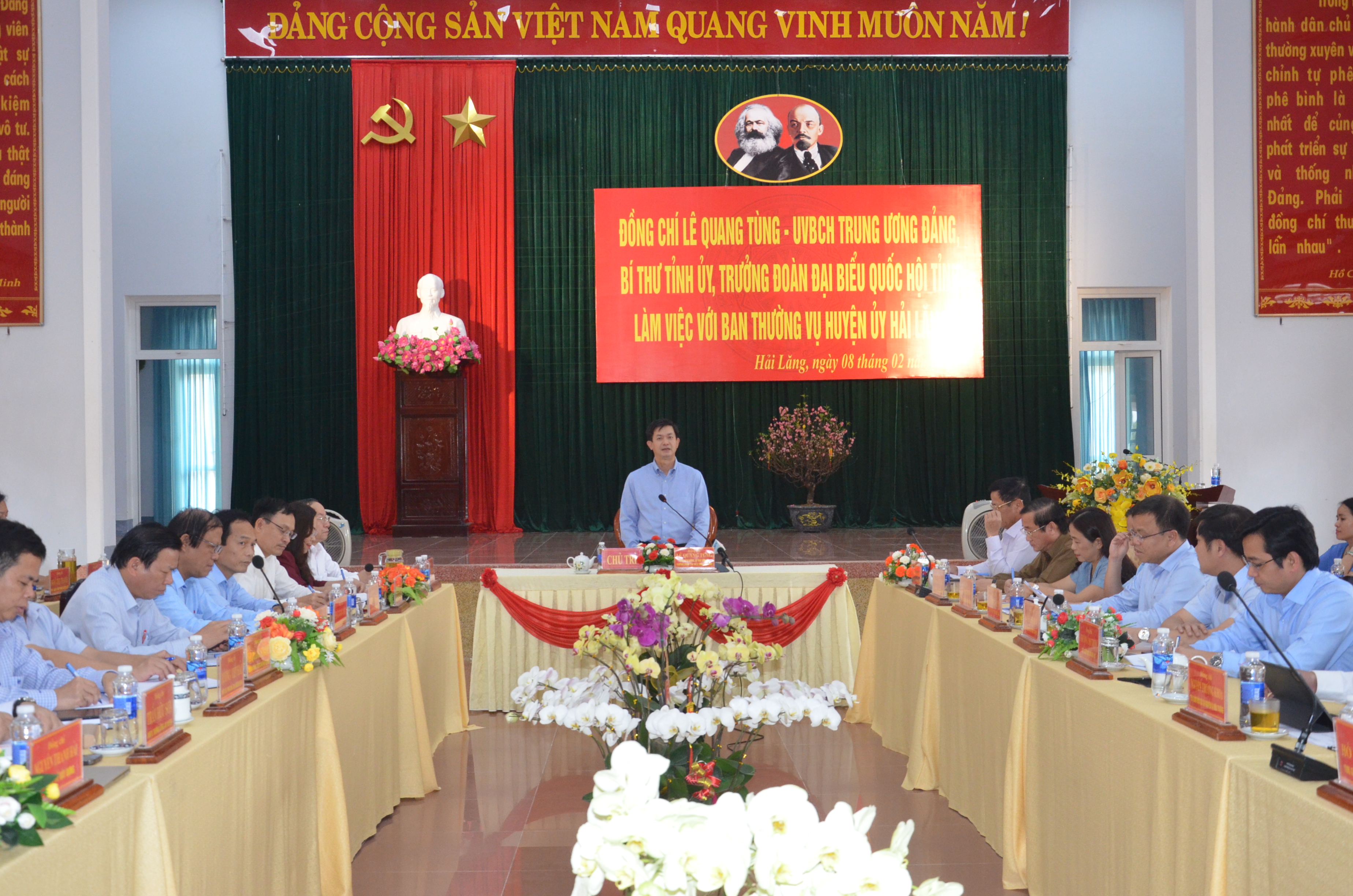 Bí thư Tỉnh ủy Lê Quang Tùng: Thực hiện tốt công tác giải phóng mặt bằng để hiện thực hóa các dự án trọng điểm ở Hải Lăng