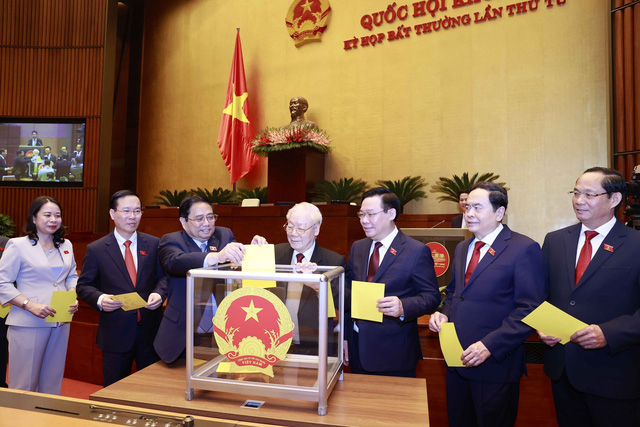 Đồng chí Võ Văn Thưởng được bầu làm Chủ tịch nước