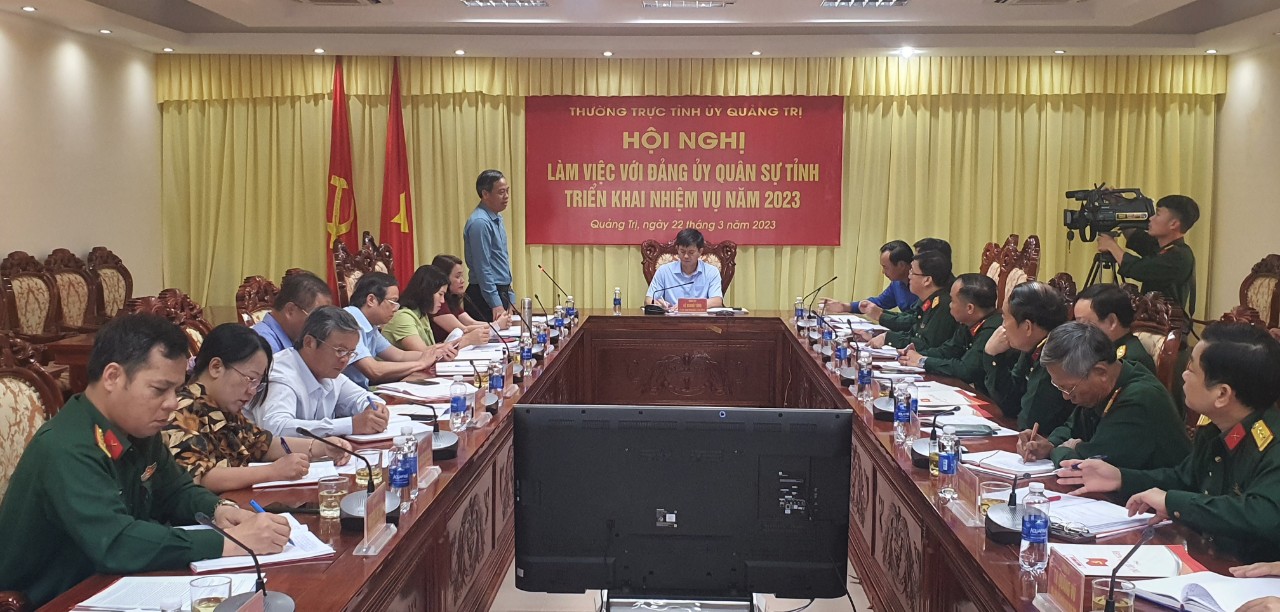 Đảng ủy Quân sự tỉnh tập trung làm tốt công tác tổ chức diễn tập khu vực phòng thủ và diễn tập phòng thủ dân sự tỉnh