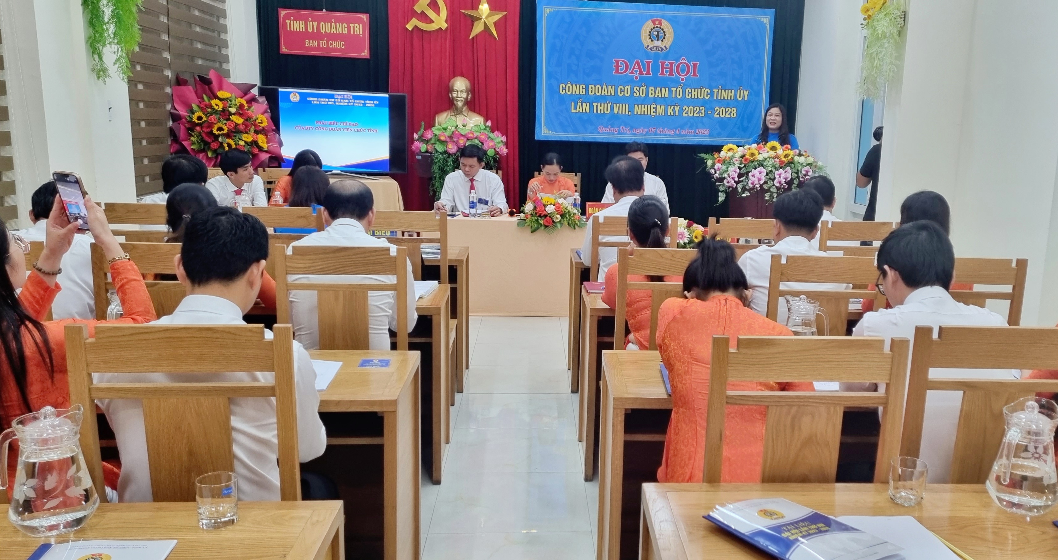Đại hội Công đoàn cơ sở Ban Tổ chức Tỉnh ủy lần thứ VIII, nhiệm kỳ 2023 - 2028