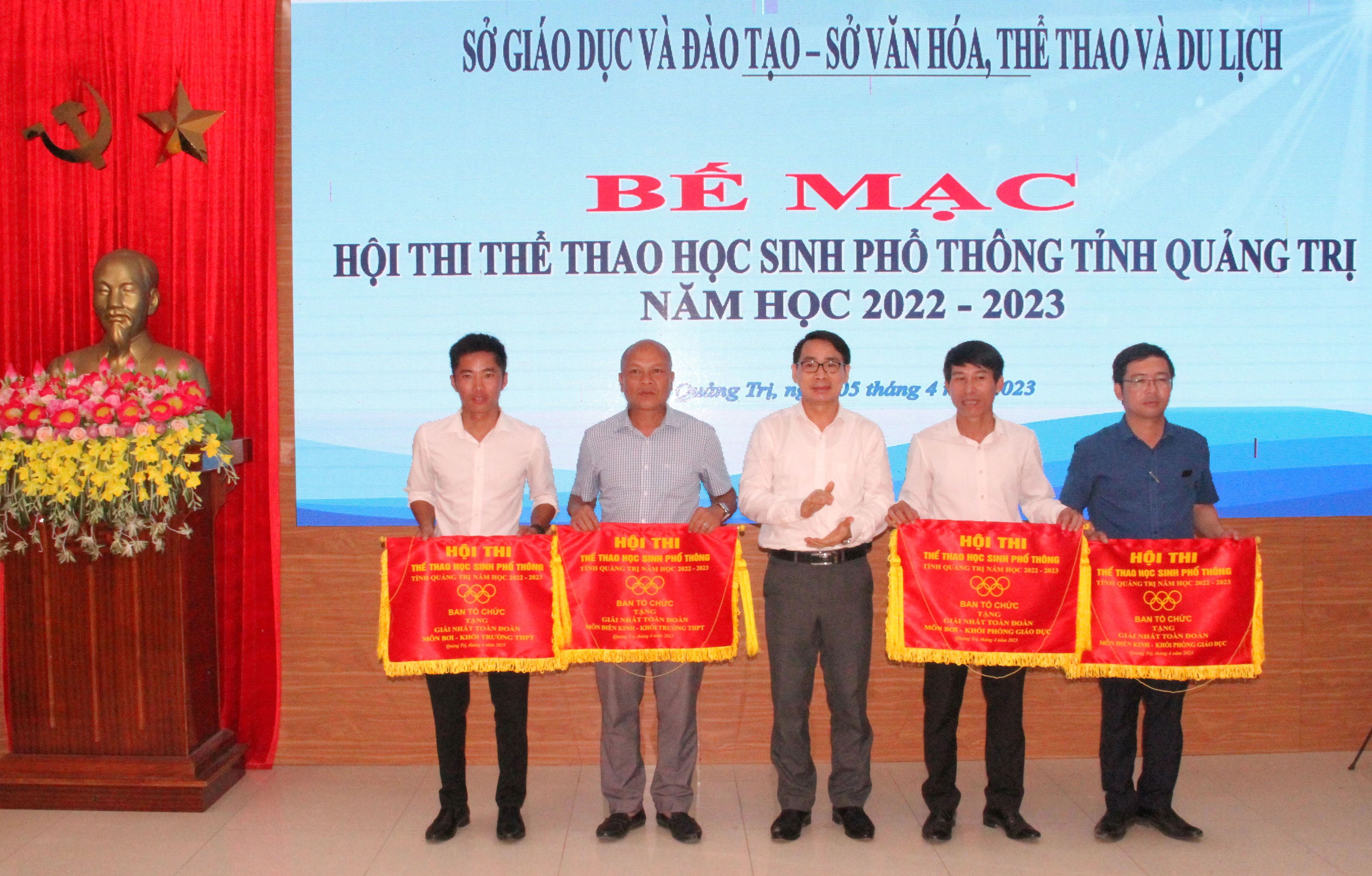 Bế mạc Hội thi Thể thao học sinh phổ thông tỉnh Quảng Trị năm học 2022-2023