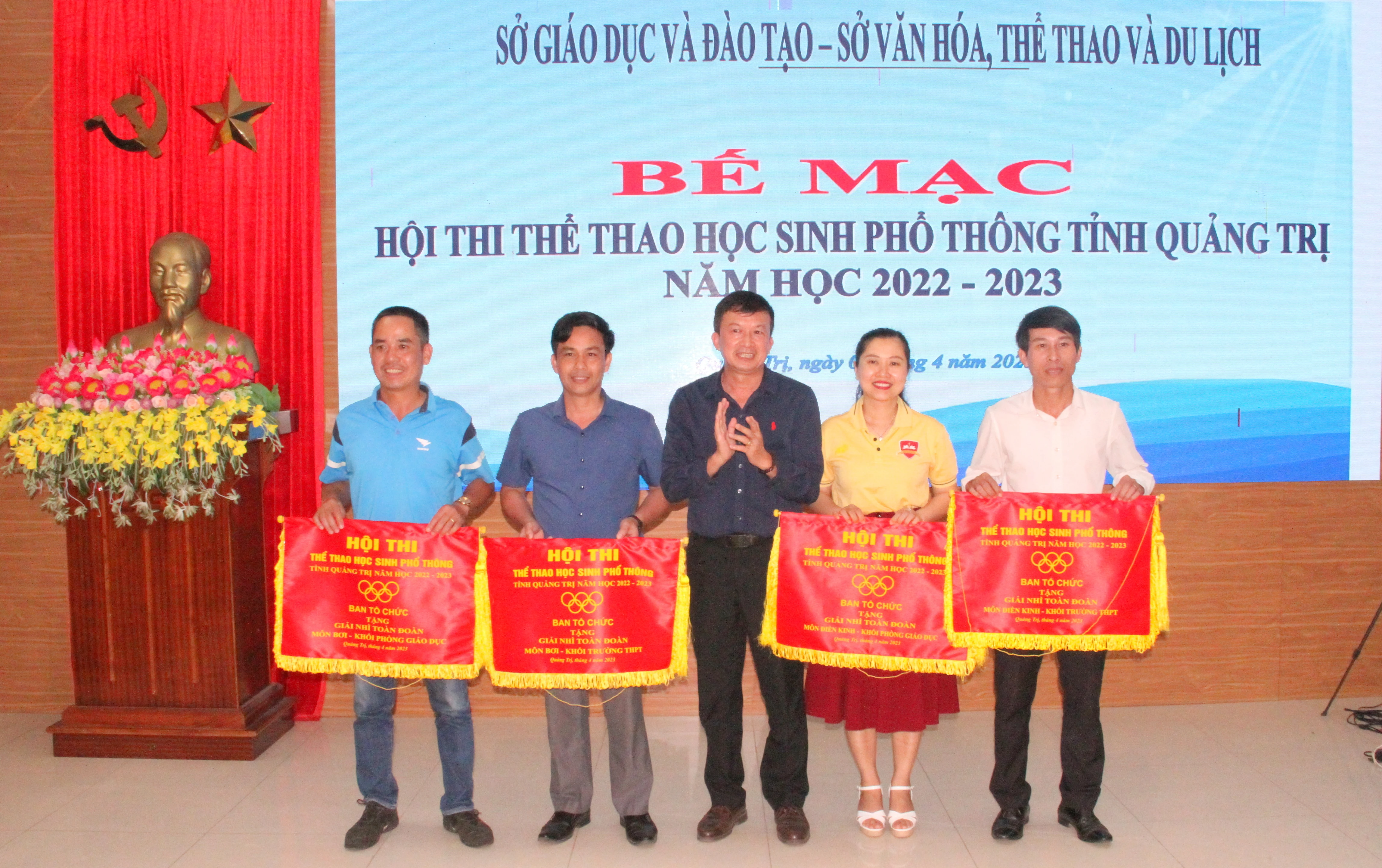 Bế mạc Hội thi Thể thao học sinh phổ thông tỉnh Quảng Trị năm học 2022-2023