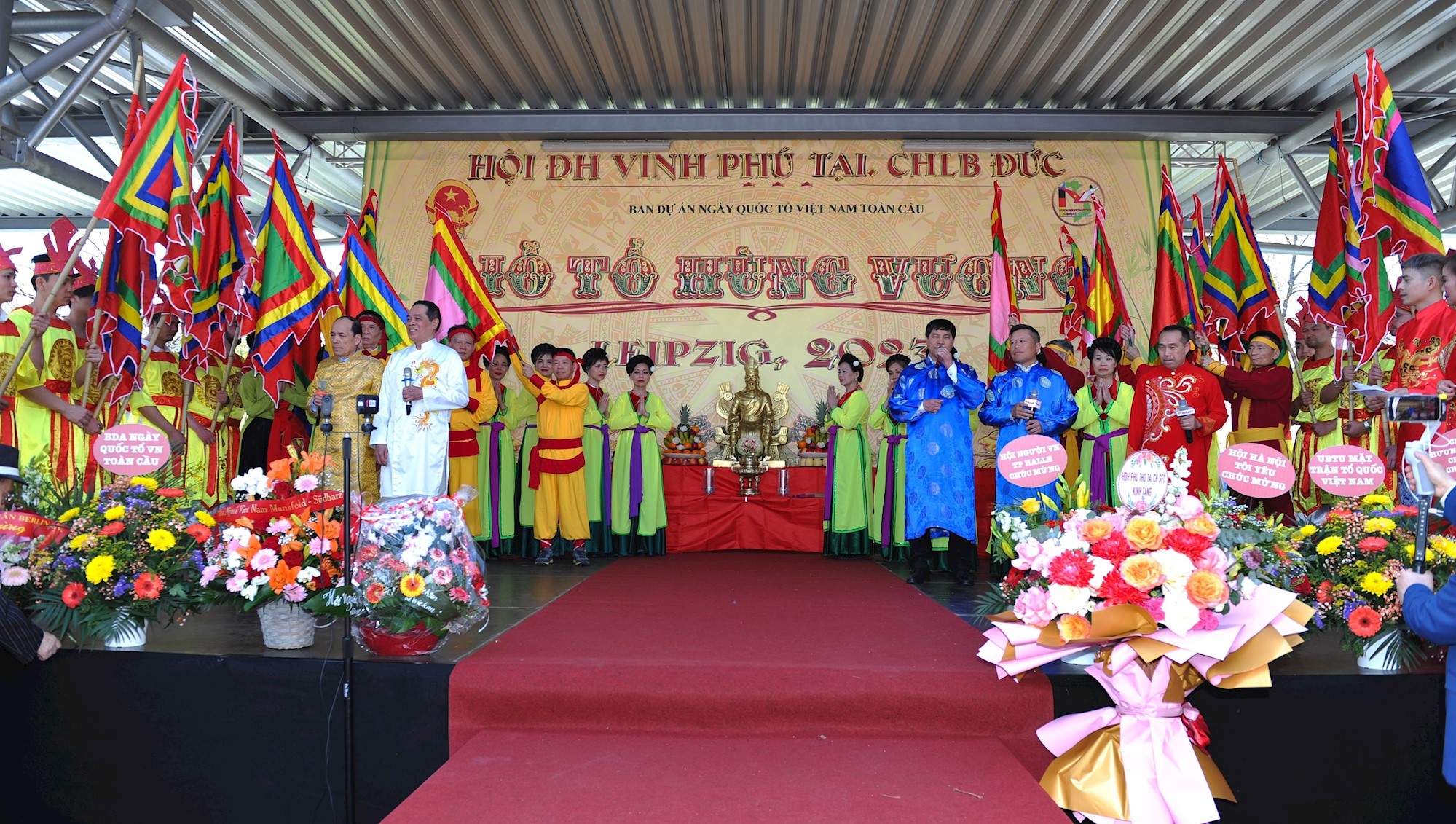Kiều bào ở nhiều nơi trên thế giới tổ chức Giỗ Tổ Hùng Vương