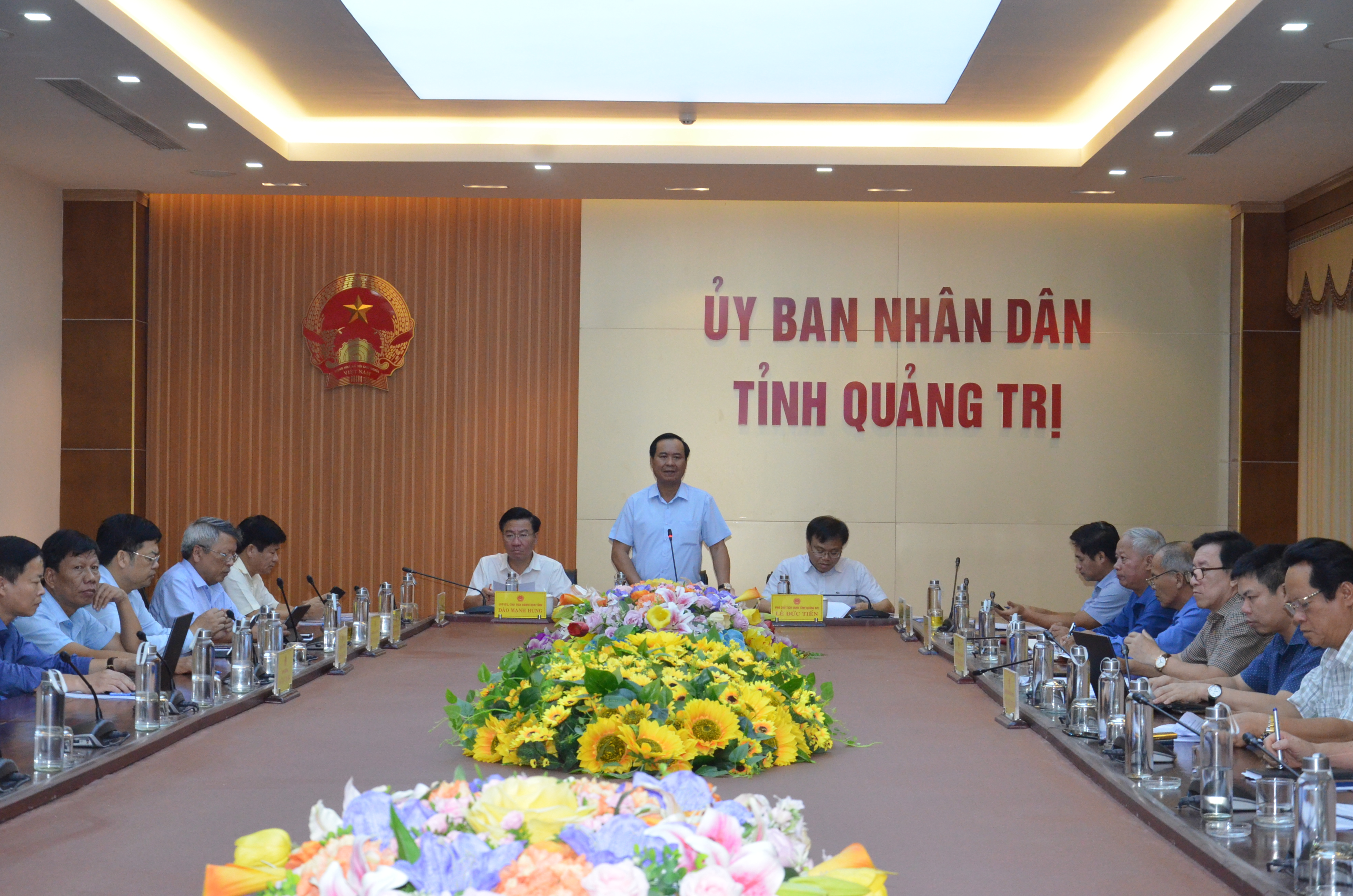 Chủ tịch UBND tỉnh Võ Văn Hưng: Phải đặt tiến độ dự án đường tránh phía Đông TP. Đông Hà lên hàng đầu để sớm thông tuyến