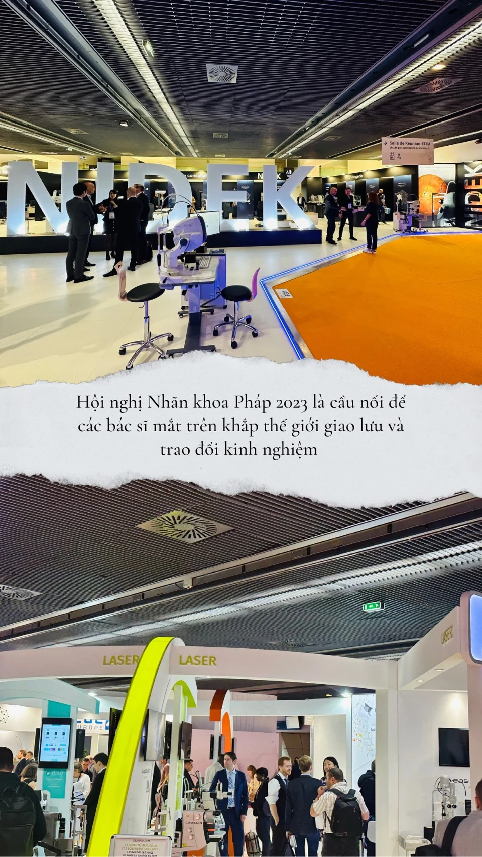 Hợp tác quốc tế mở ra nhiều cơ hội giao lưu, học hỏi, trao đổi kinh nghiệm về lĩnh vực nhãn khoa