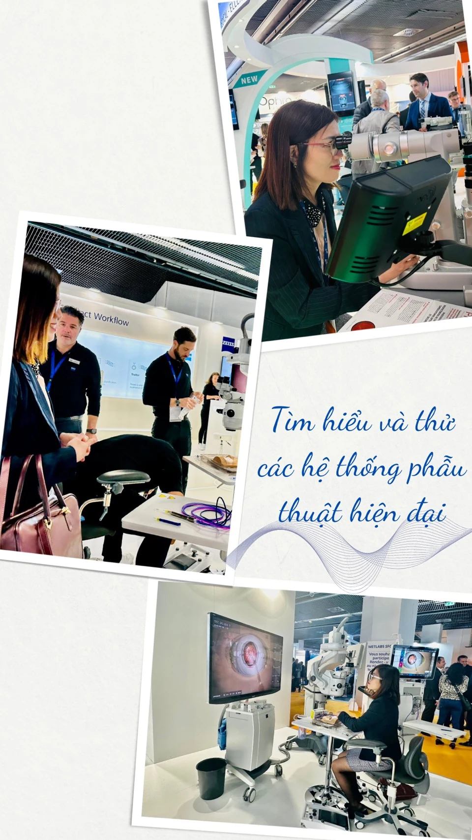 Hợp tác quốc tế mở ra nhiều cơ hội giao lưu, học hỏi, trao đổi kinh nghiệm về lĩnh vực nhãn khoa