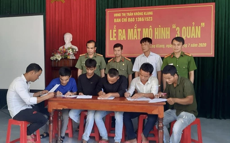 Hiệu quả từ mô hình “3 quản” tại thị trấn Krông Klang