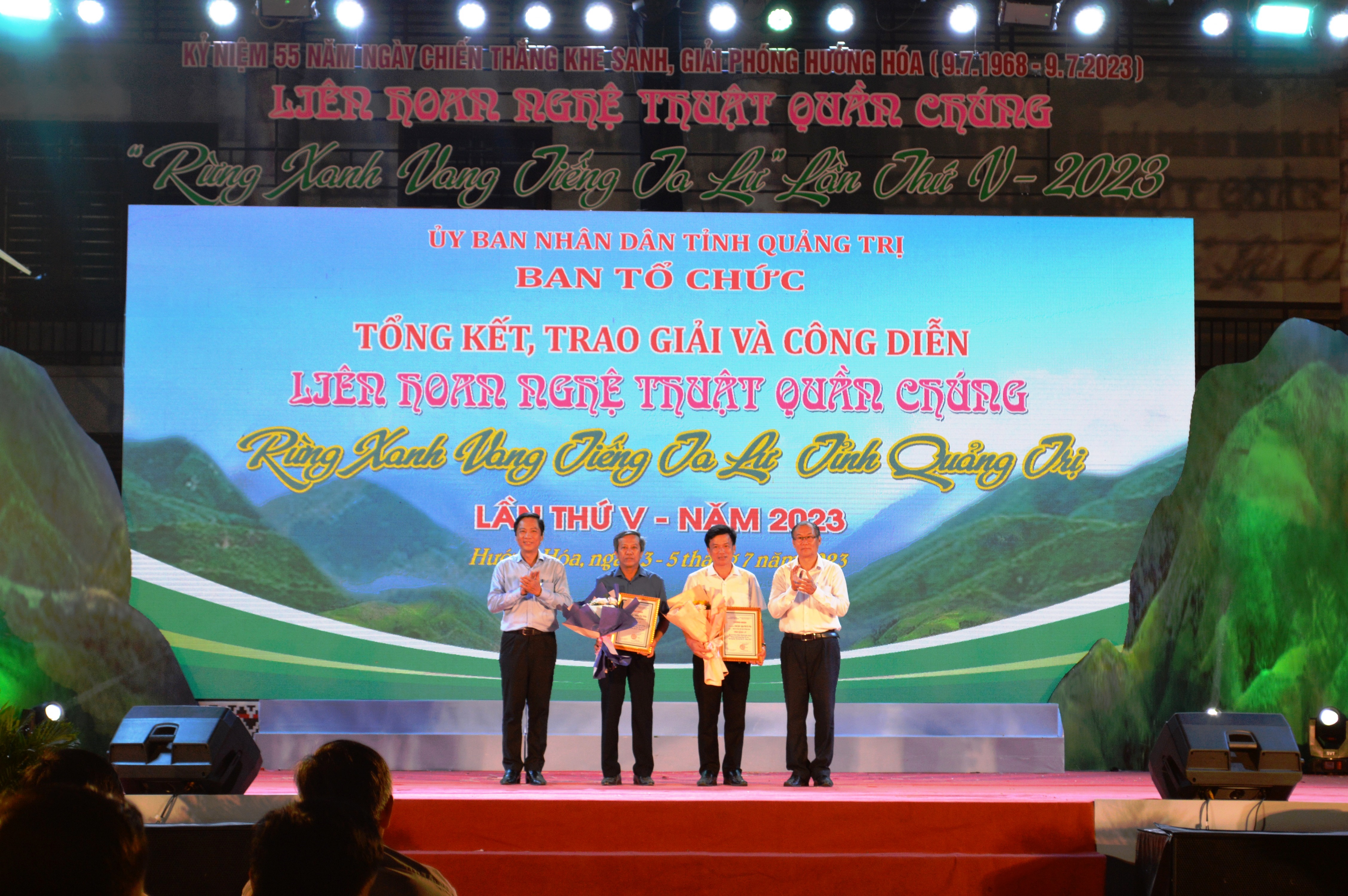 Tổng kết, trao giải Liên hoan nghệ thuật quần chúng “Rừng xanh vang tiếng Ta Lư” lần thứ V - năm 2023