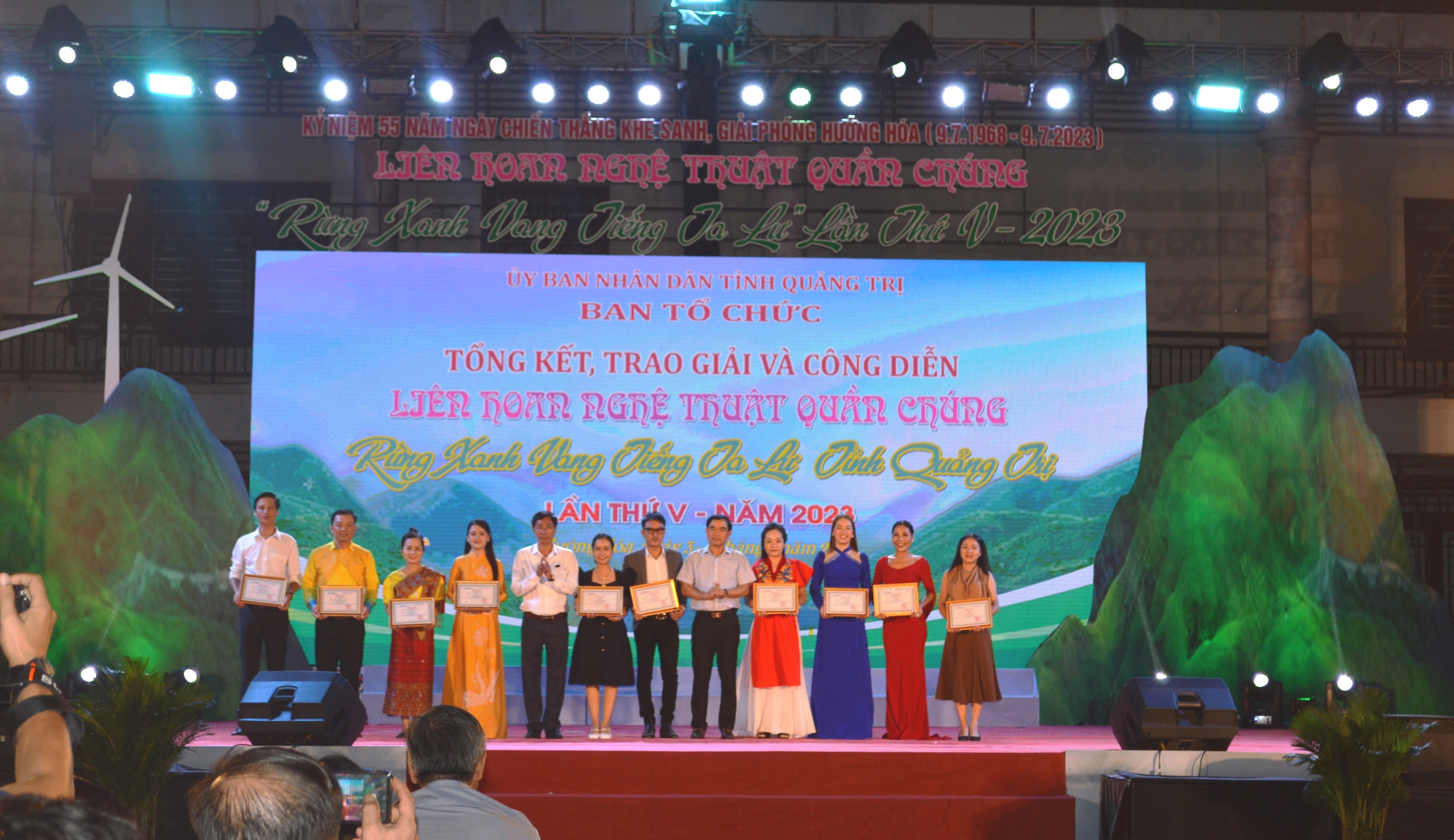 Tổng kết, trao giải Liên hoan nghệ thuật quần chúng “Rừng xanh vang tiếng Ta Lư” lần thứ V - năm 2023
