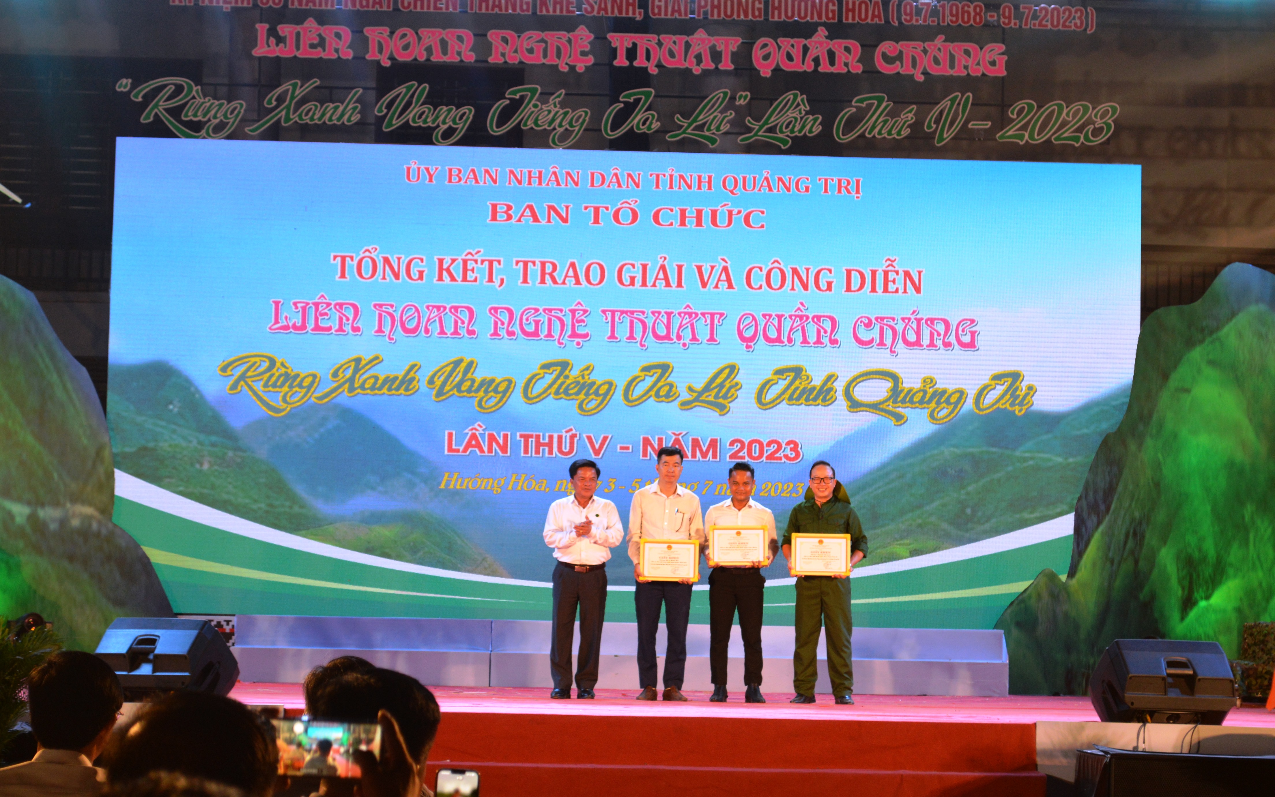 Tổng kết, trao giải Liên hoan nghệ thuật quần chúng “Rừng xanh vang tiếng Ta Lư” lần thứ V - năm 2023