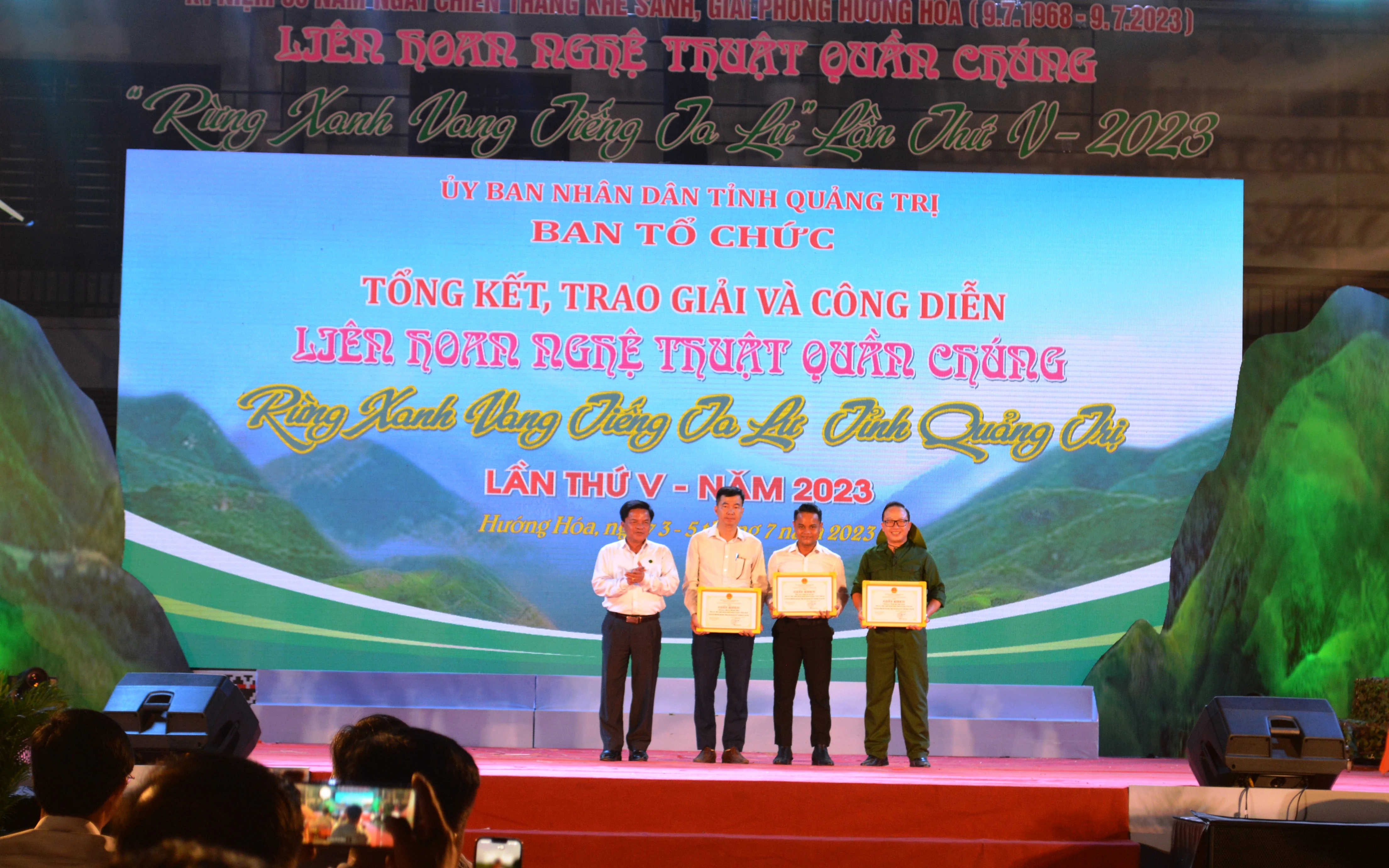 Tổng kết, trao giải Liên hoan nghệ thuật quần chúng “Rừng xanh vang tiếng Ta Lư” lần thứ V - năm 2023