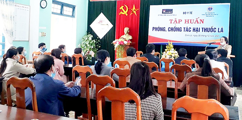 Thực hiện Luật Phòng, chống tác hại của thuốc lá trong trường học