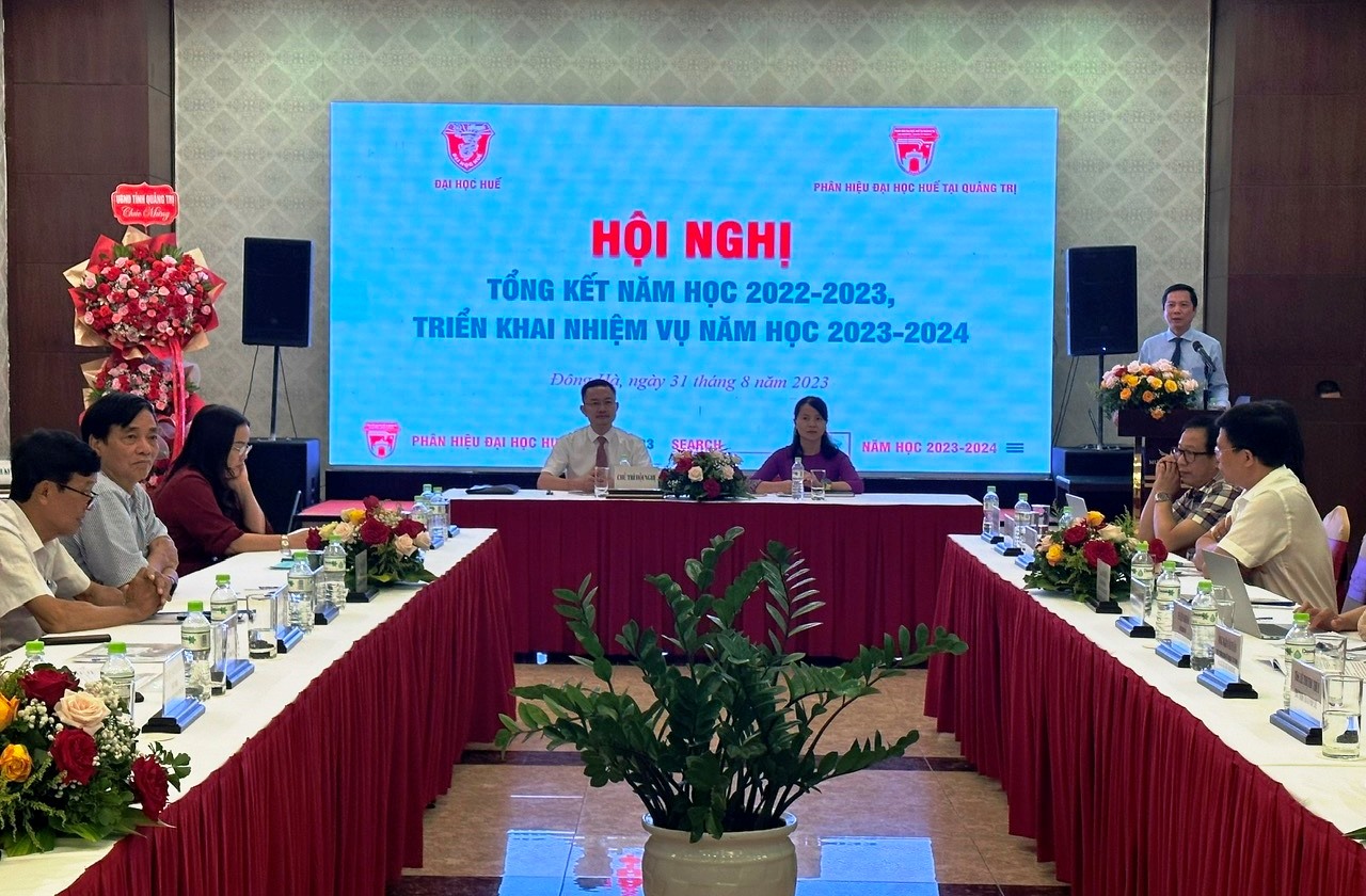 Phân hiệu Đại học Huế tại Quảng Trị triển khai nhiệm vụ năm học 2023-2024