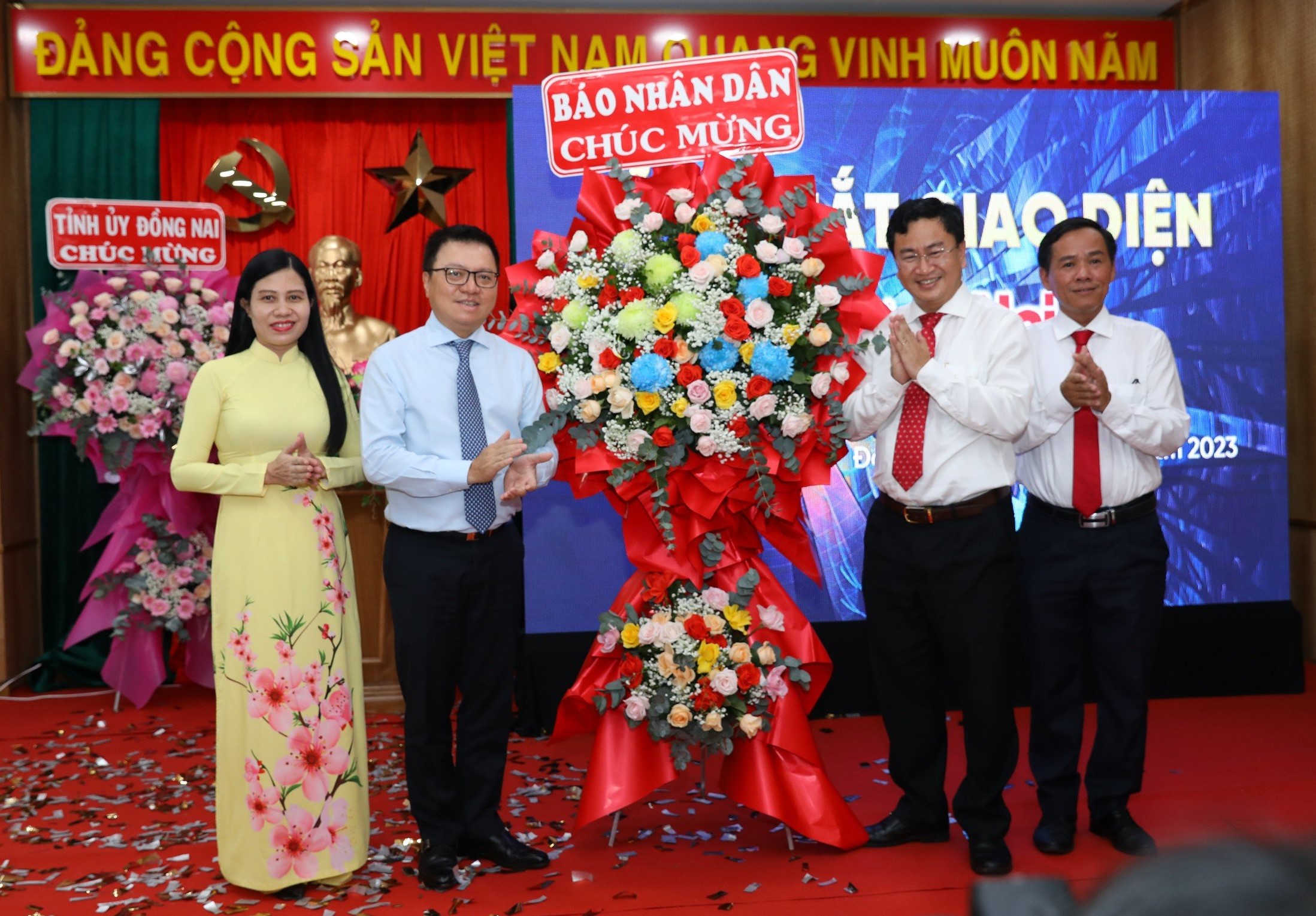 Hội thảo Báo Đảng miền Đông Nam bộ mở rộng năm 2023: “Báo Đảng với việc tuyên truyền liên kết vùng, thúc đẩy phát triển kinh tế - xã hội”