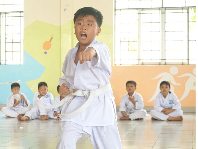 Hết mình với Karate-Do