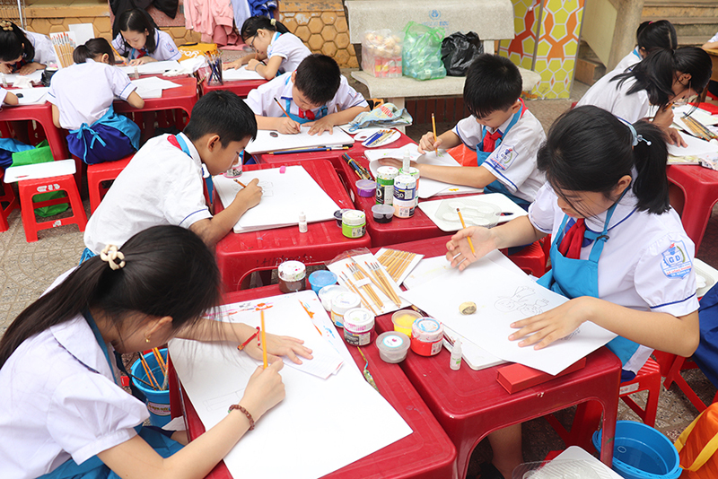 Tạo sân chơi để thiếu nhi phát huy tính sáng tạo
