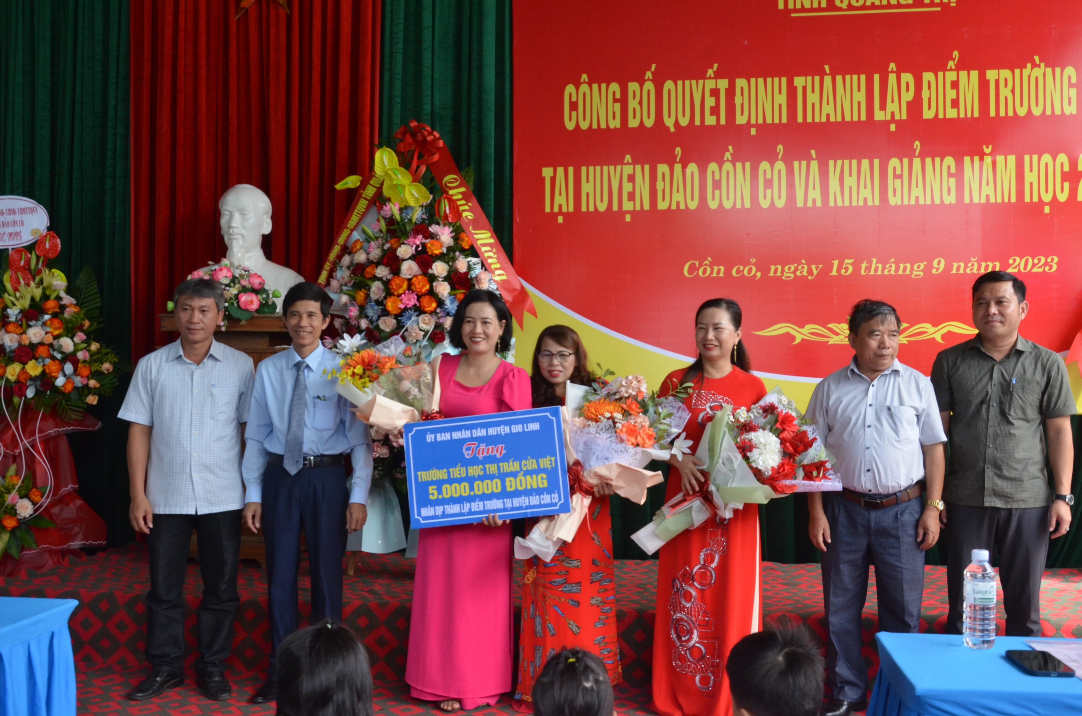 Tiếng trống khai trường đầu tiên trên đảo Cồn Cỏ