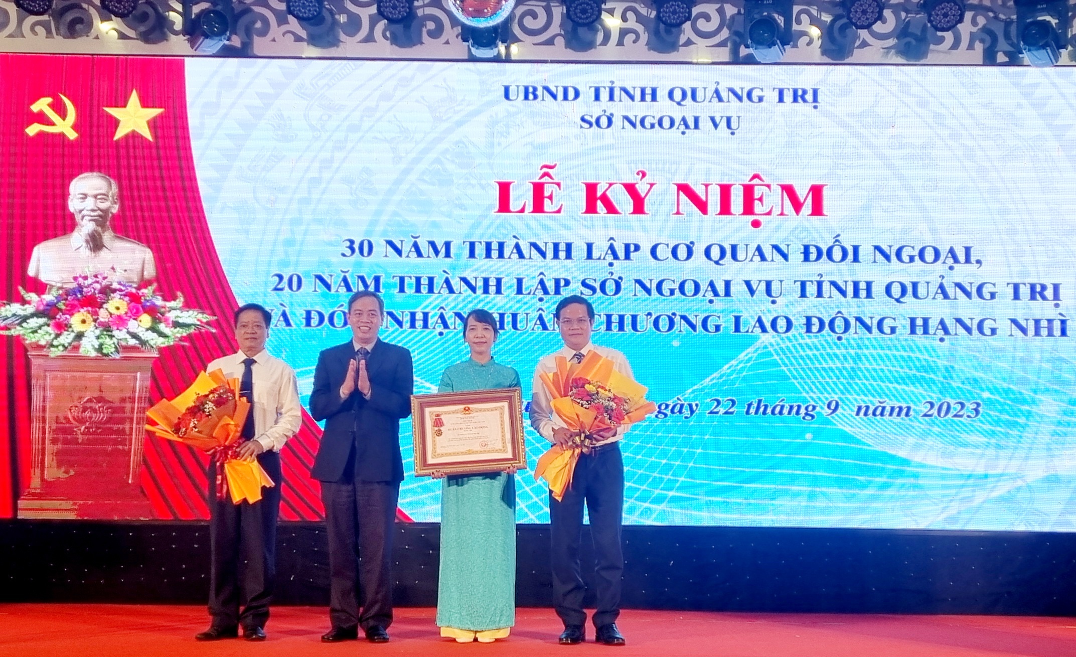 Kỷ niệm 30 năm thành lập Cơ quan Đối ngoại và 20 năm thành lập Sở Ngoại vụ Quảng Trị