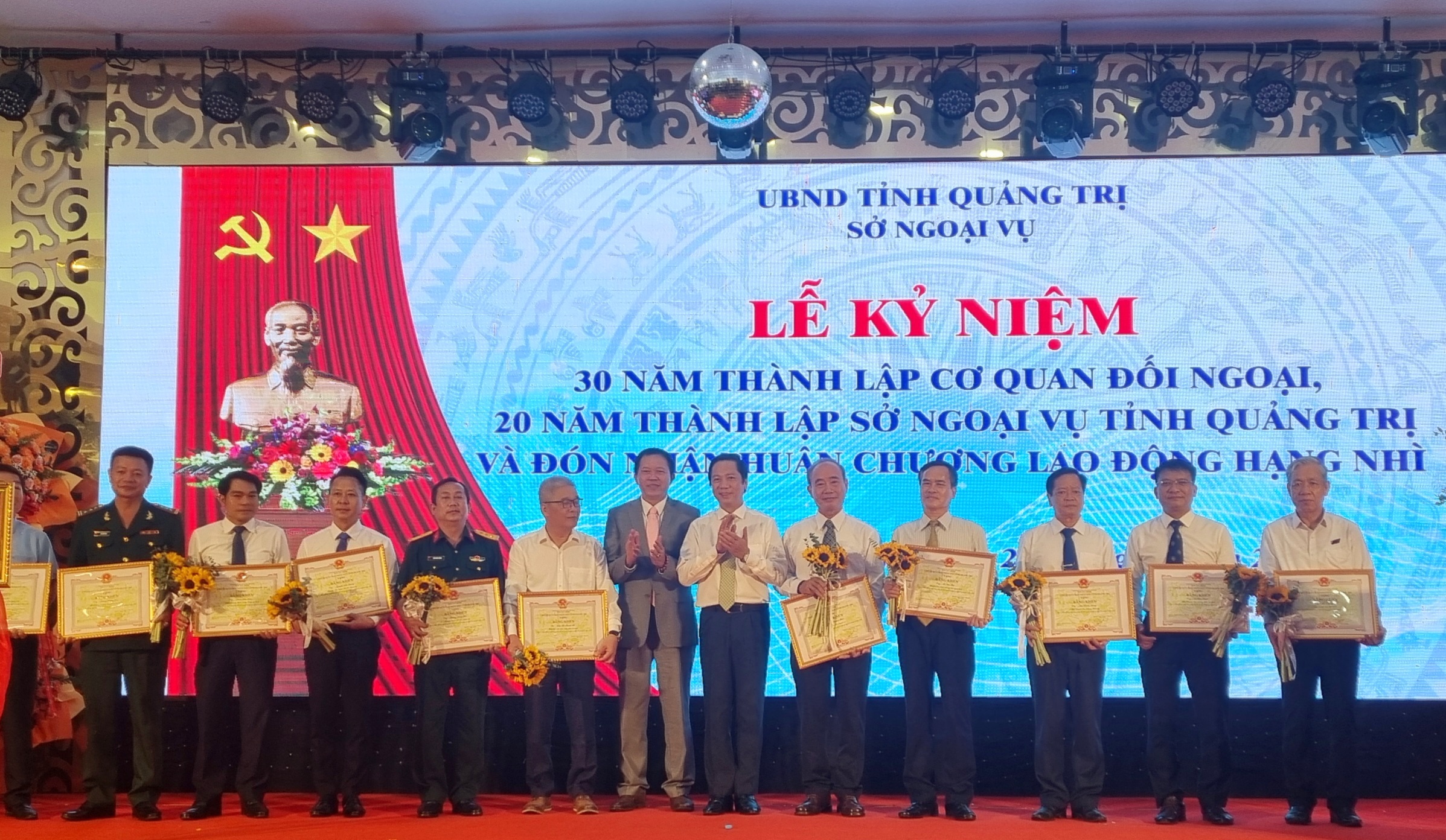 Kỷ niệm 30 năm thành lập Cơ quan Đối ngoại và 20 năm thành lập Sở Ngoại vụ Quảng Trị