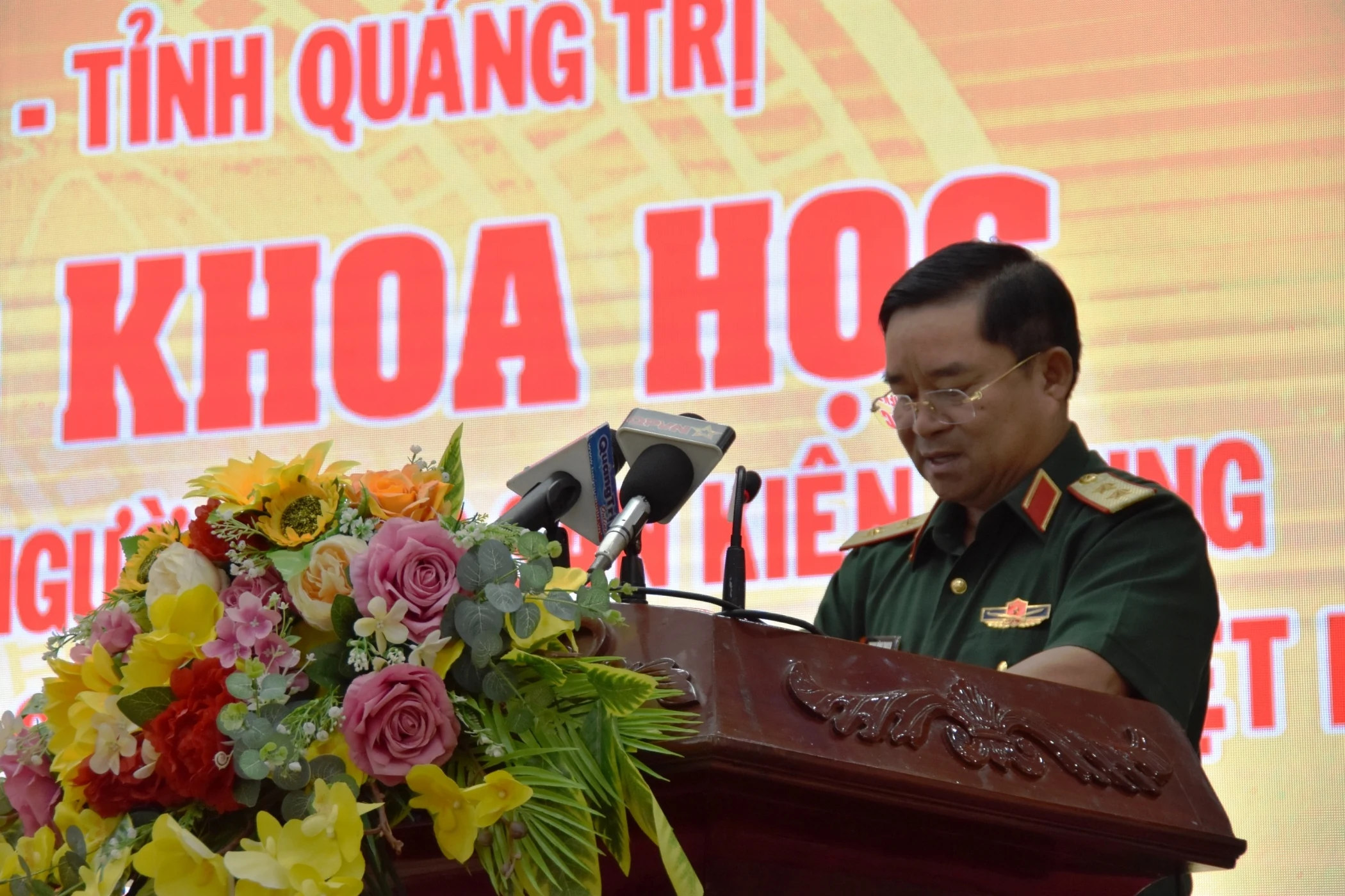 Hội thảo khoa học “Đại tướng Đoàn Khuê - Người cộng sản kiên trung, nhà lãnh đạo, chỉ huy xuất sắc của QĐND Việt Nam, người con ưu tú của quê hương Quảng Trị”