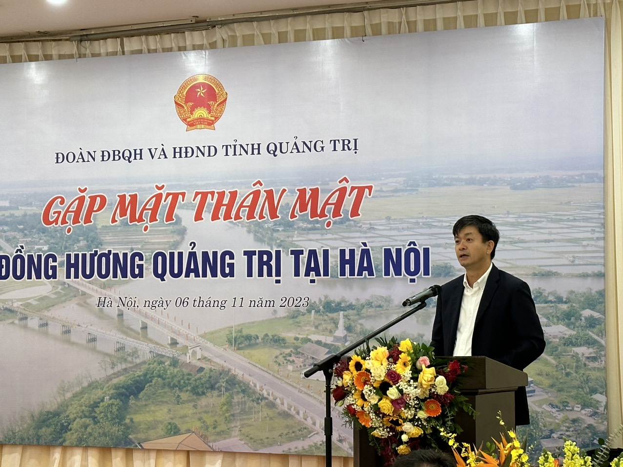 Lãnh đạo tỉnh gặp mặt Hội đồng hương Quảng Trị tại Hà Nội