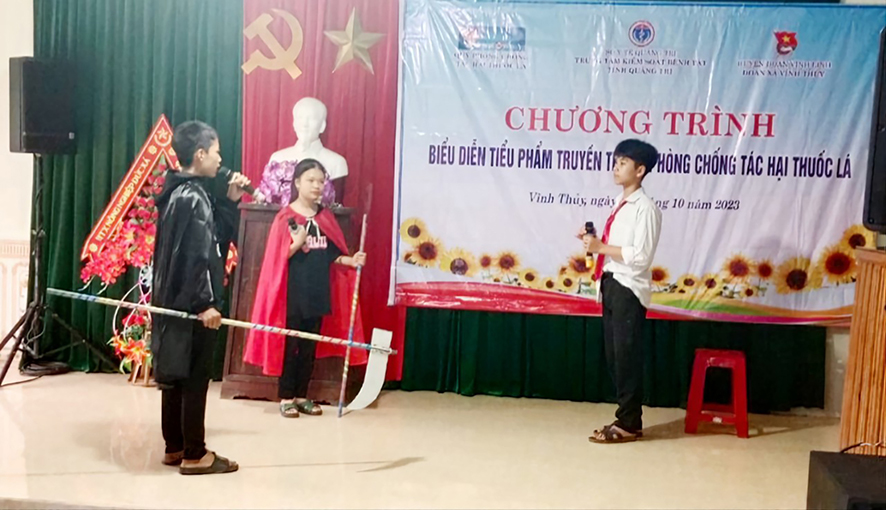 Xây dựng môi trường không khói thuốc lá