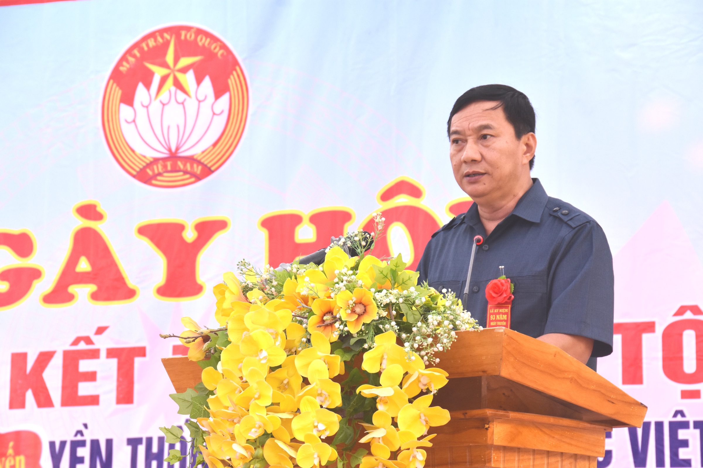 Khu dân cư Tà Rụt 2 tổ chức Ngày hội Đại đoàn kết toàn dân tộc