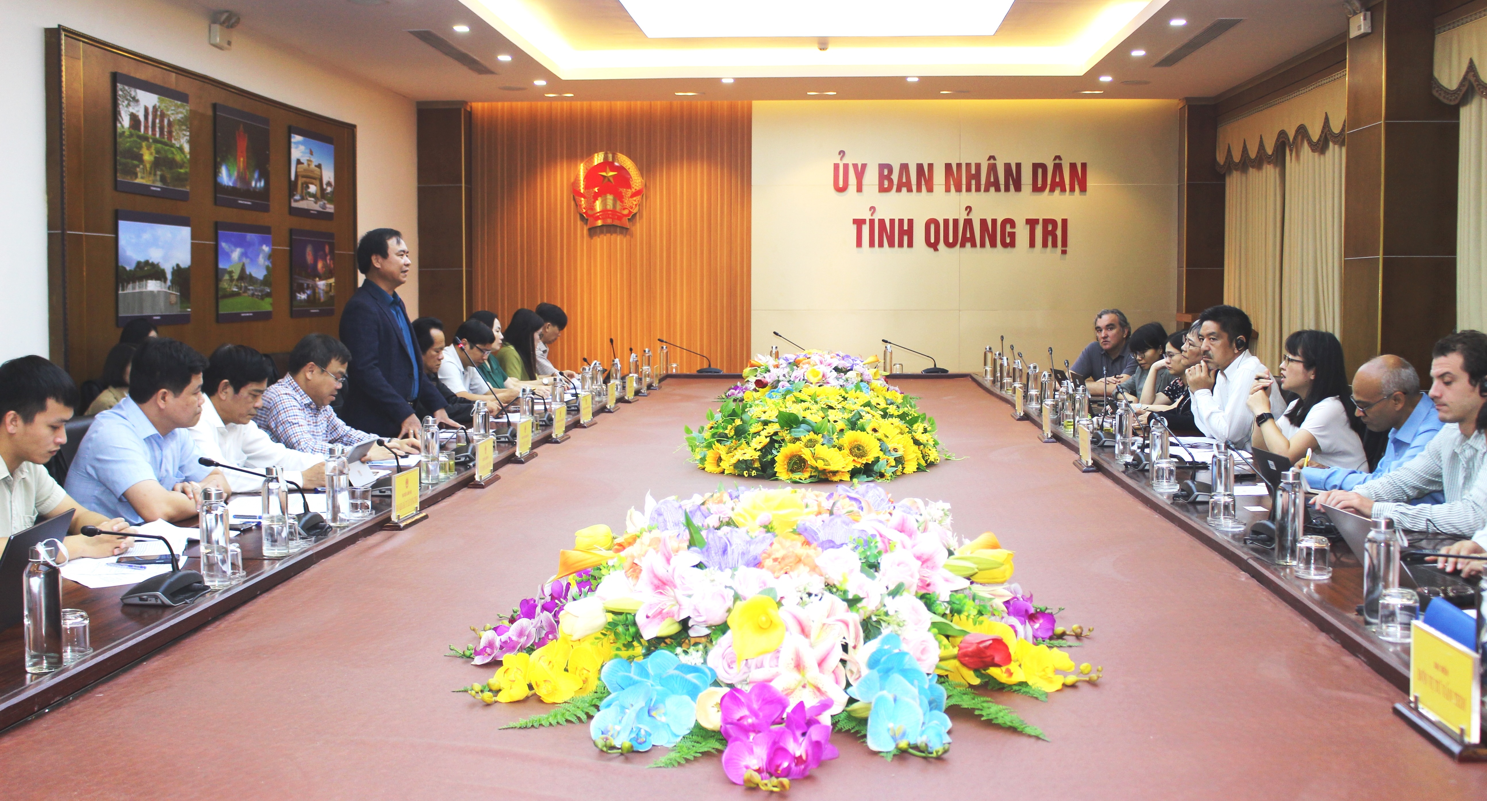 UBND tỉnh Quảng Trị làm việc với Ngân hàng Thế giới về Dự án cao tốc Cam Lộ - Lao Bảo