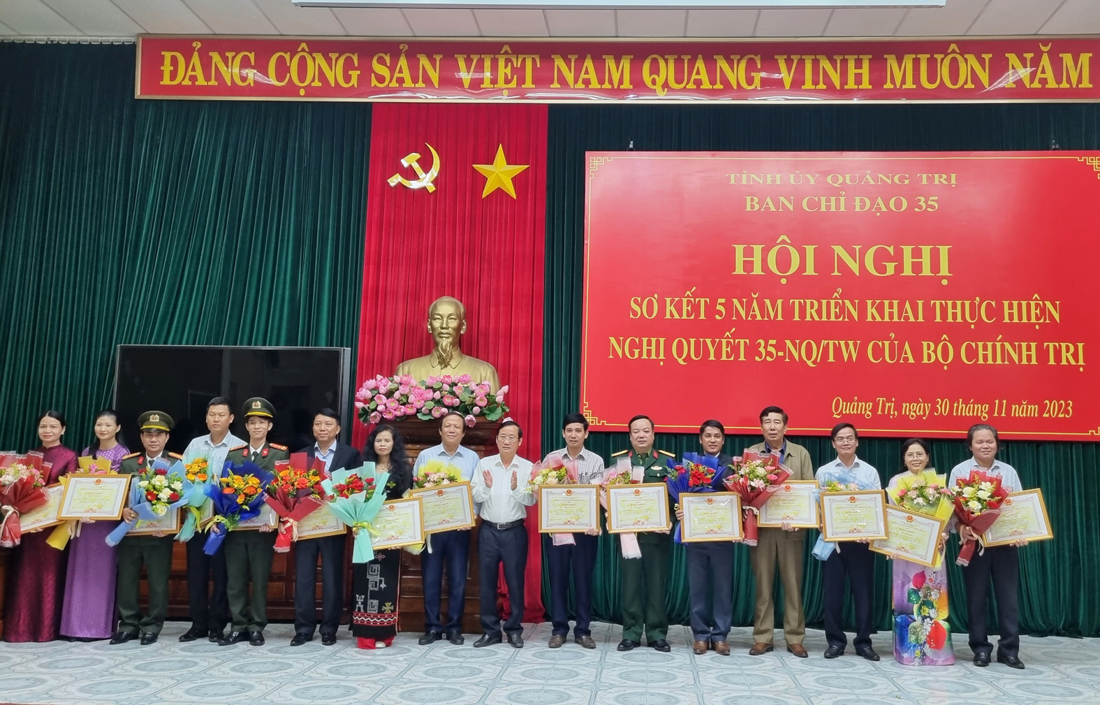 Sơ kết 5 năm thực hiện Nghị quyết 35-NQ/TW của Bộ Chính trị