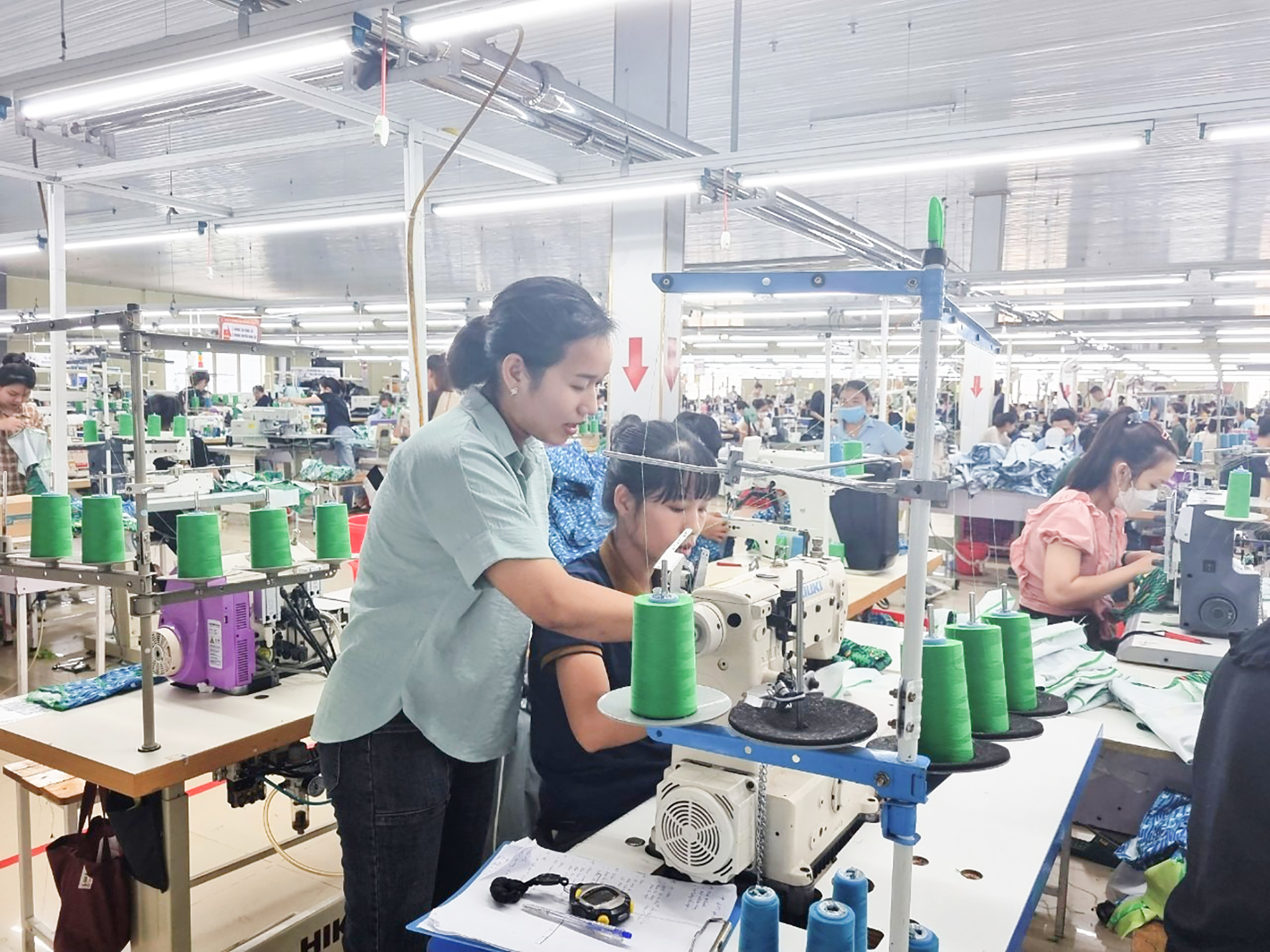 Doanh nghiệp may mặc chủ động đào tạo nghề cho người lao động