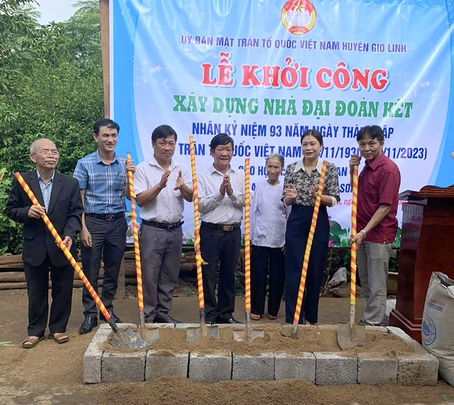 Phát huy sức mạnh đại đoàn kết toàn dân tộc, xây dựng huyện Gio Linh ngày càng giàu đẹp
