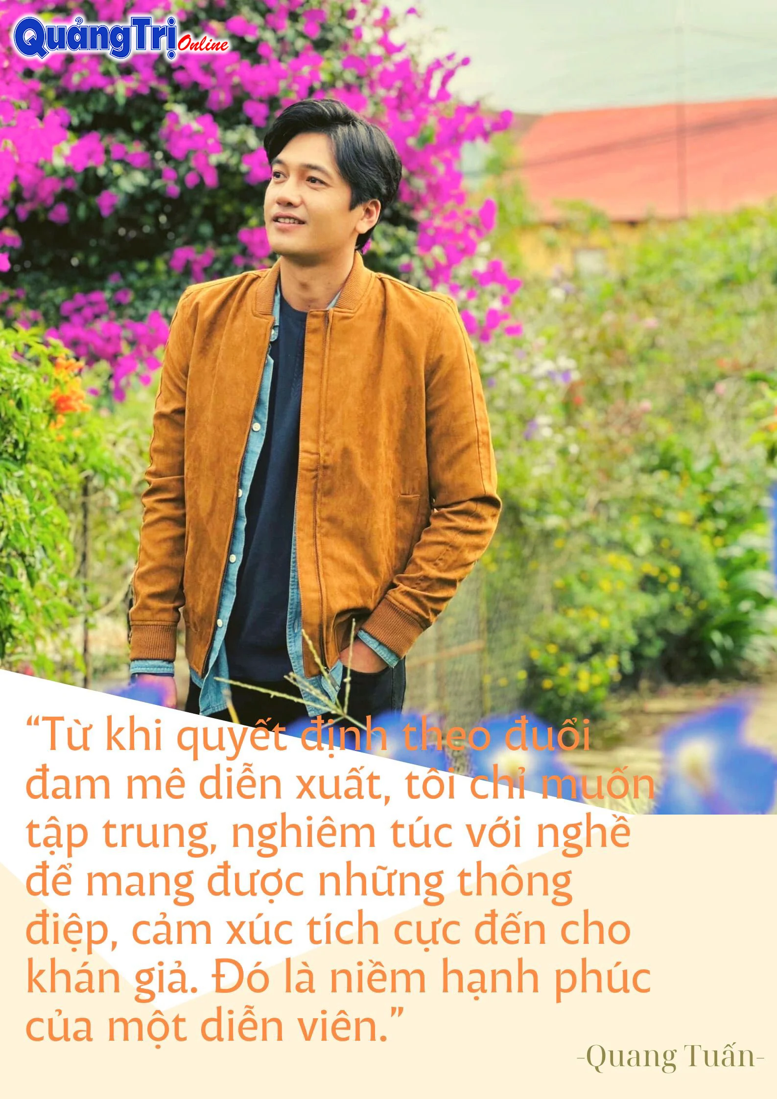 Diễn viên Quang Tuấn và hành trình trở thành “tắc kè hoa” của điện ảnh Việt