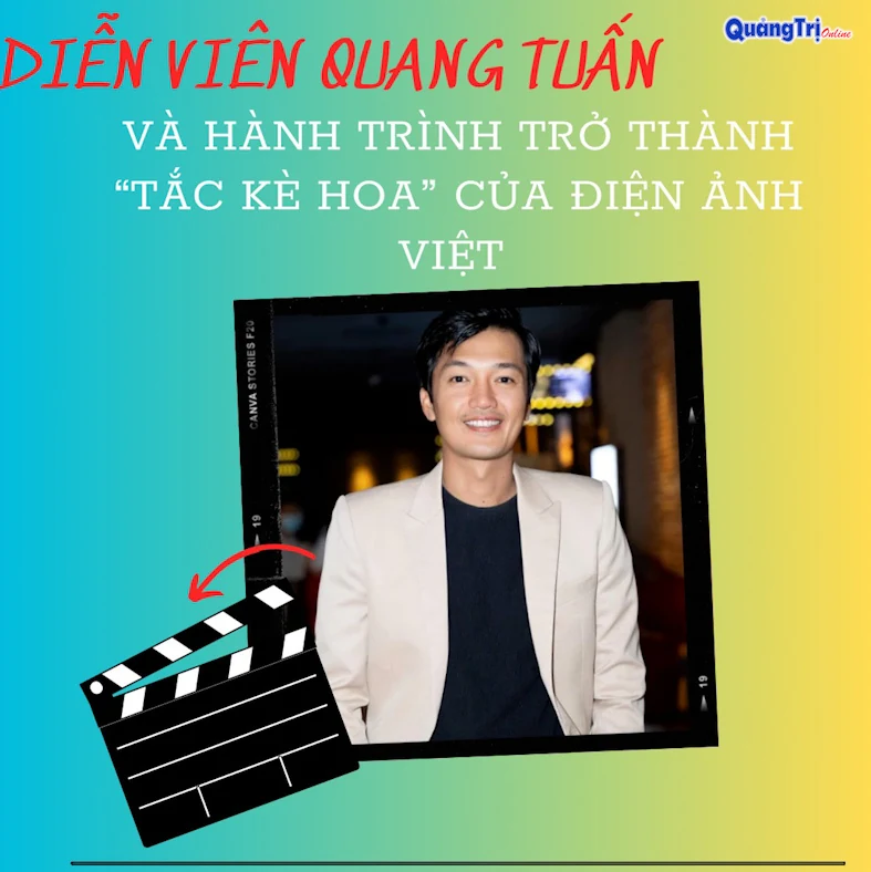 Diễn viên Quang Tuấn và hành trình trở thành “tắc kè hoa” của điện ảnh Việt