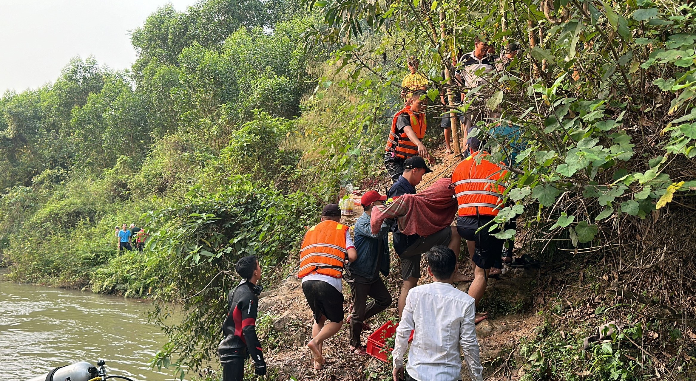 Tìm thấy thi thể nữ sinh đuối nước ở thị xã Quảng Trị