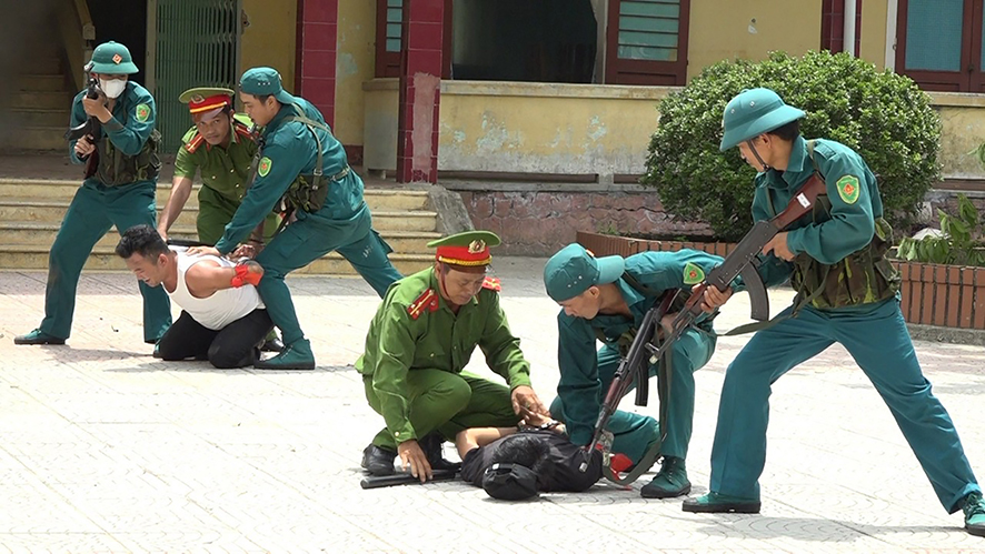 Phong trào Thi đua Quyết thắng đánh dấu sự trưởng thành vững chắc của lực lượng vũ trang huyện Hải Lăng