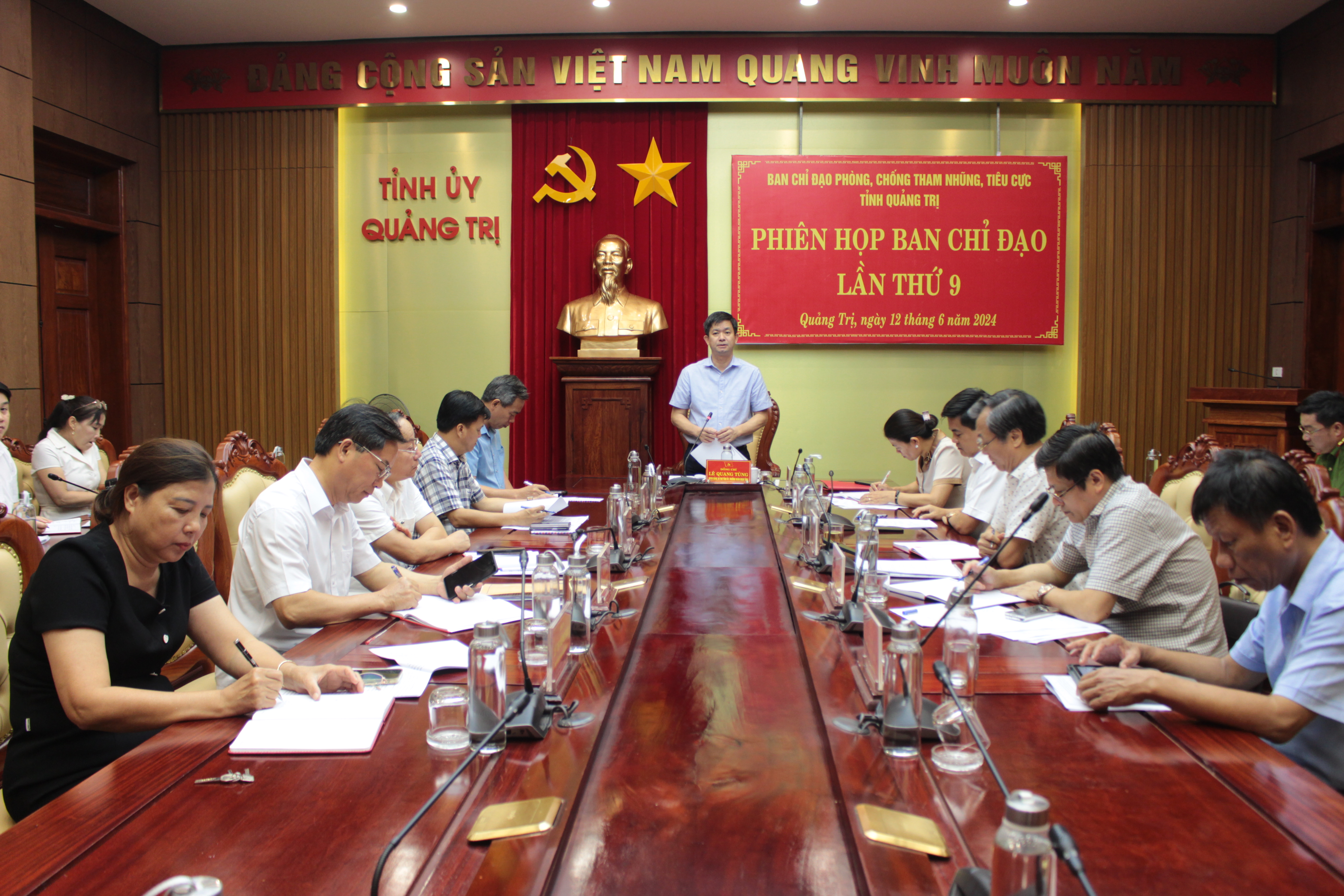 Bí thư Tỉnh ủy Lê Quang Tùng: Đẩy mạnh công tác “phòng” tham nhũng, tiêu cực, hạn chế để xảy ra các vụ việc