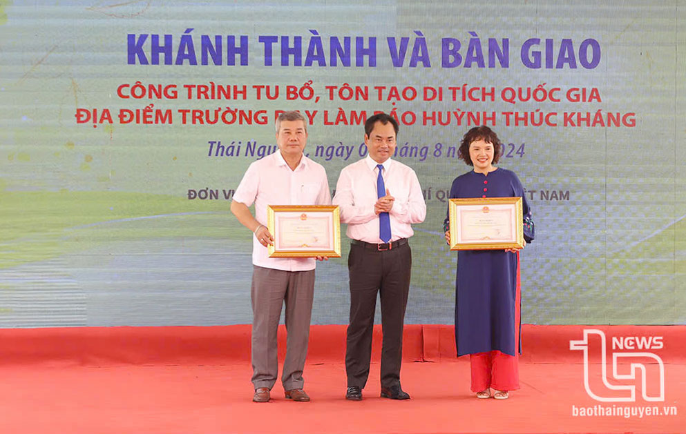 Khánh thành Công trình tu bổ, tôn tạo Di tích Trường dạy làm báo Huỳnh Thúc Kháng