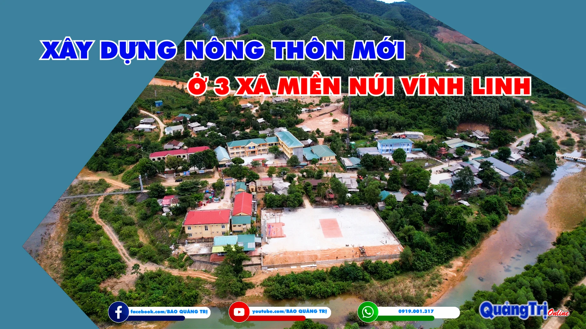 Xây dựng nông thôn mới ở 3 xã miền núi Vĩnh Linh