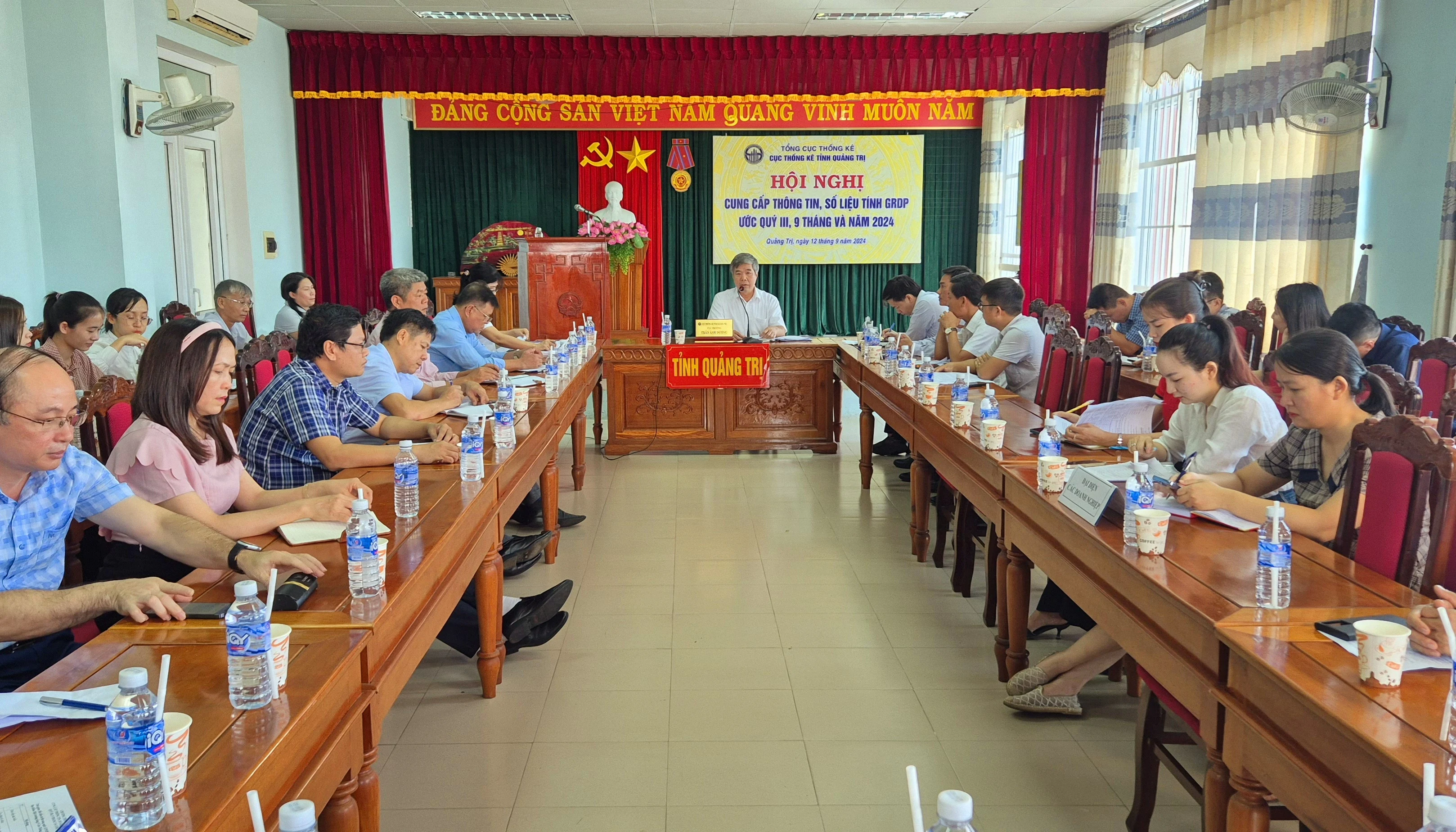 Thu thập số liệu, thông tin phục vụ việc tính toán GRDP 9 tháng và ước năm 2024